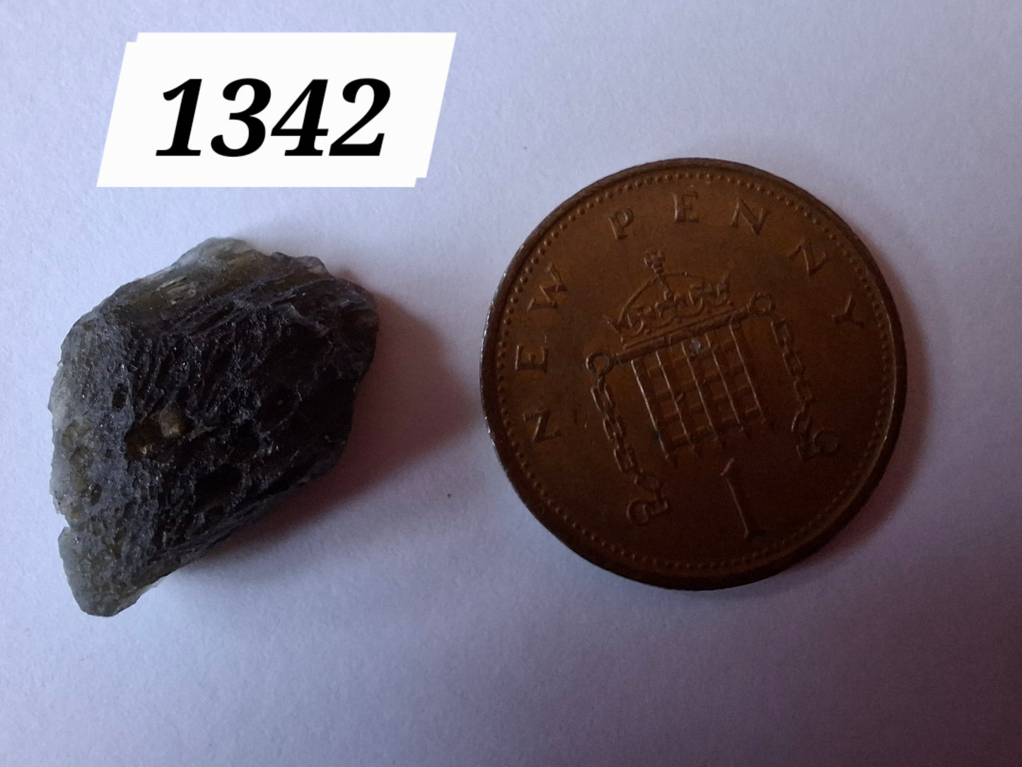 Moldavite Piece, 1.76g, Tektite (Ref: 1342)