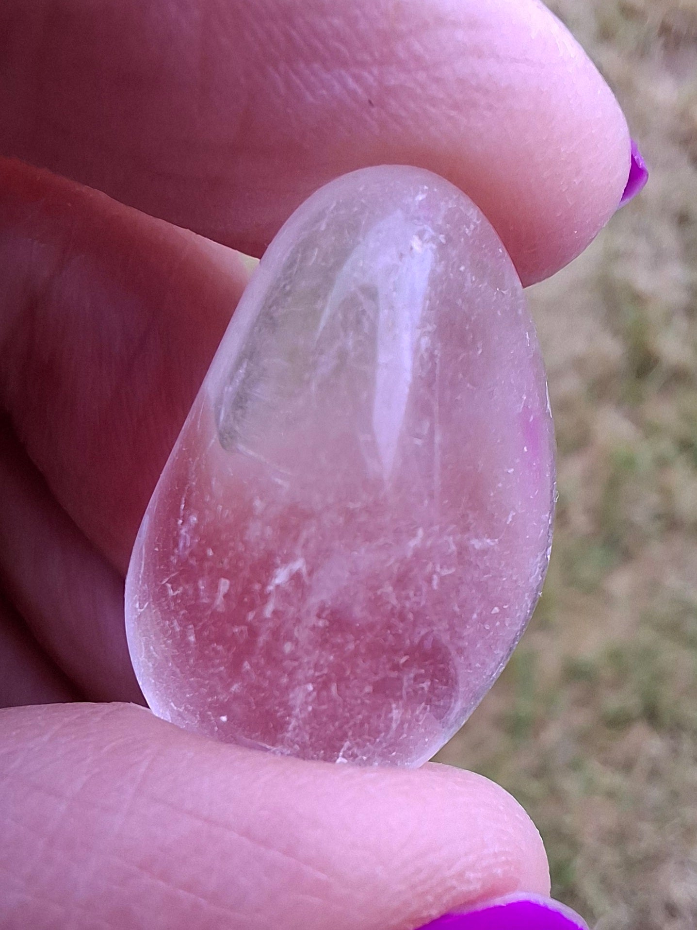 Clear Quartz, Tumble Stone, Crystal (Ref: T29)