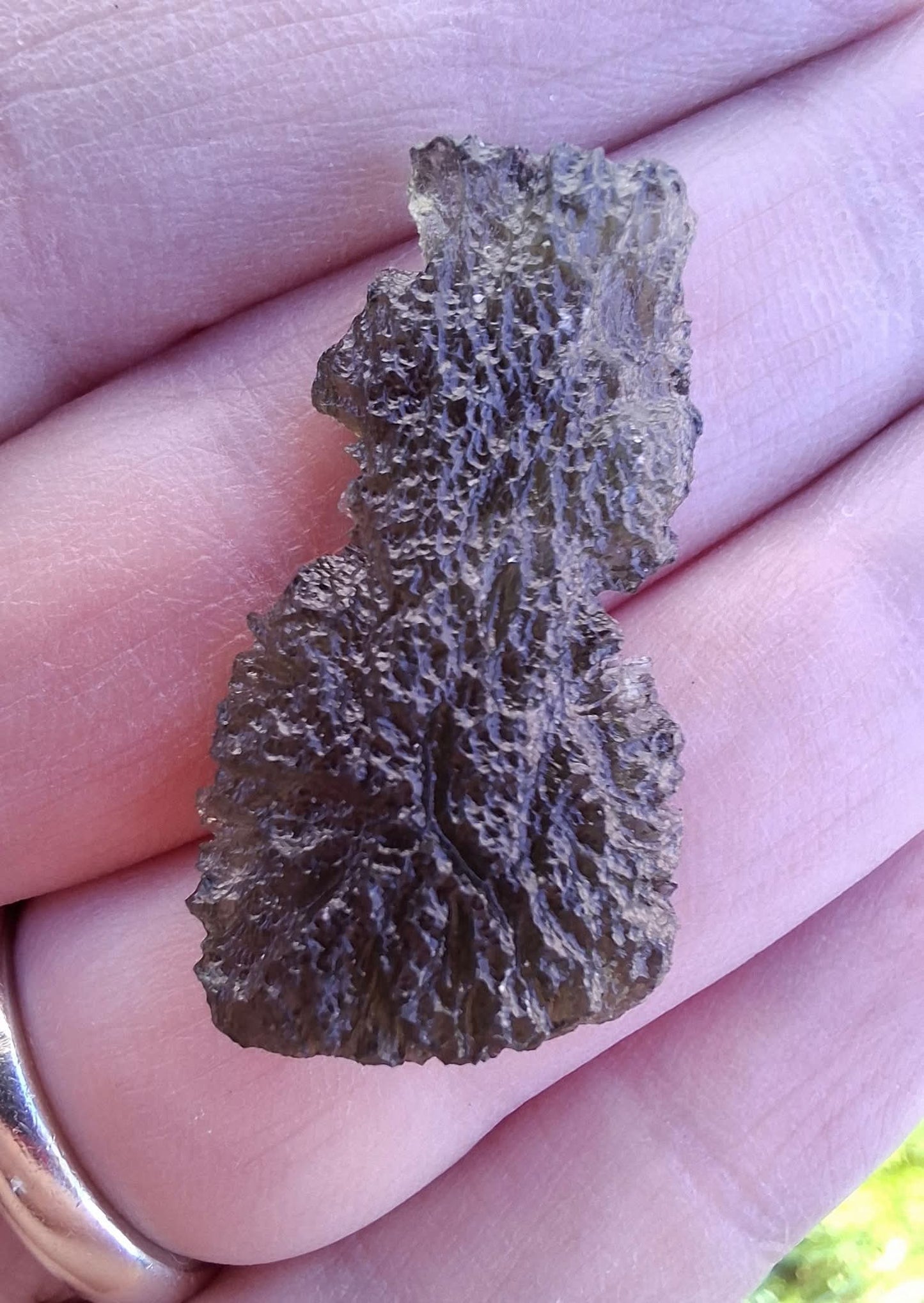 Moldavite Piece, PARYZ, 3.65g, Tektite (Ref: 1299)