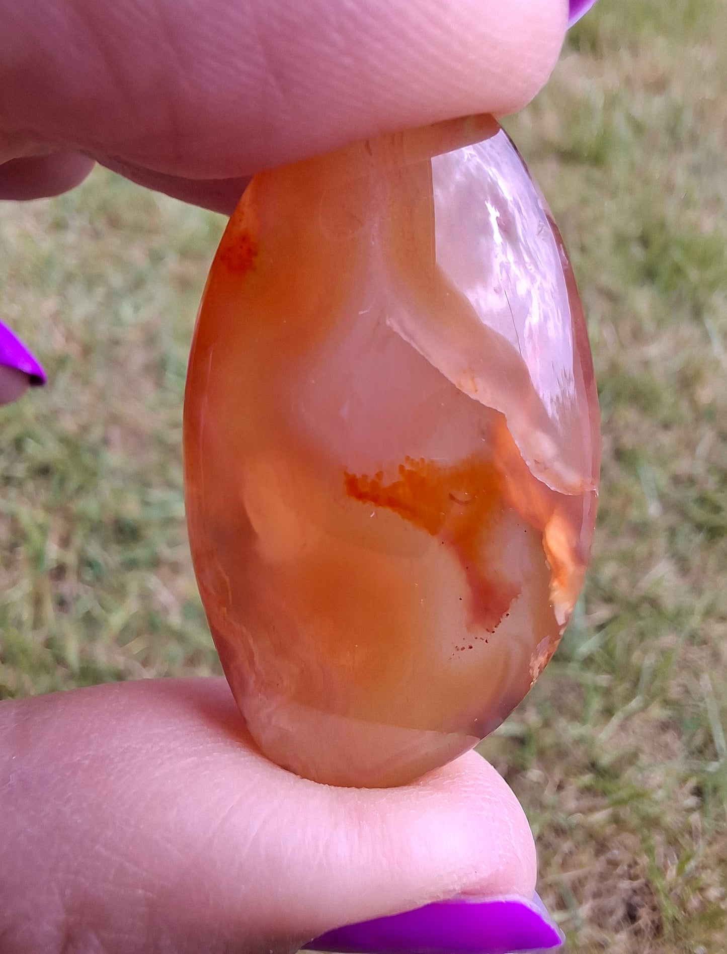 Carnelian, Tumble Stone, Crystal (Ref: T64)