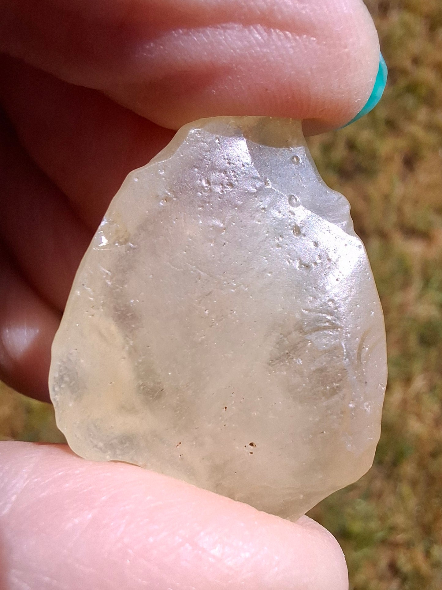 Libyan Desert Glass Piece, 6.08g, Tektite