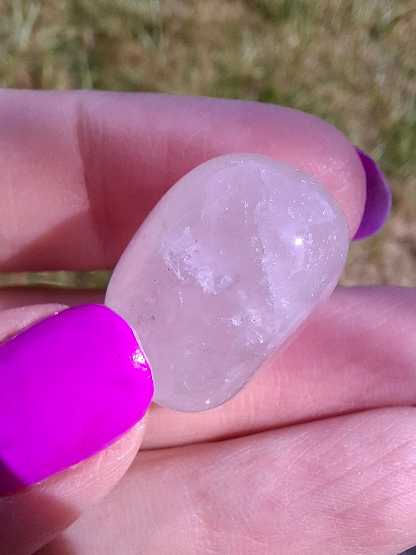 Clear Quartz, Tumble Stone, Crystal (Ref: T33)
