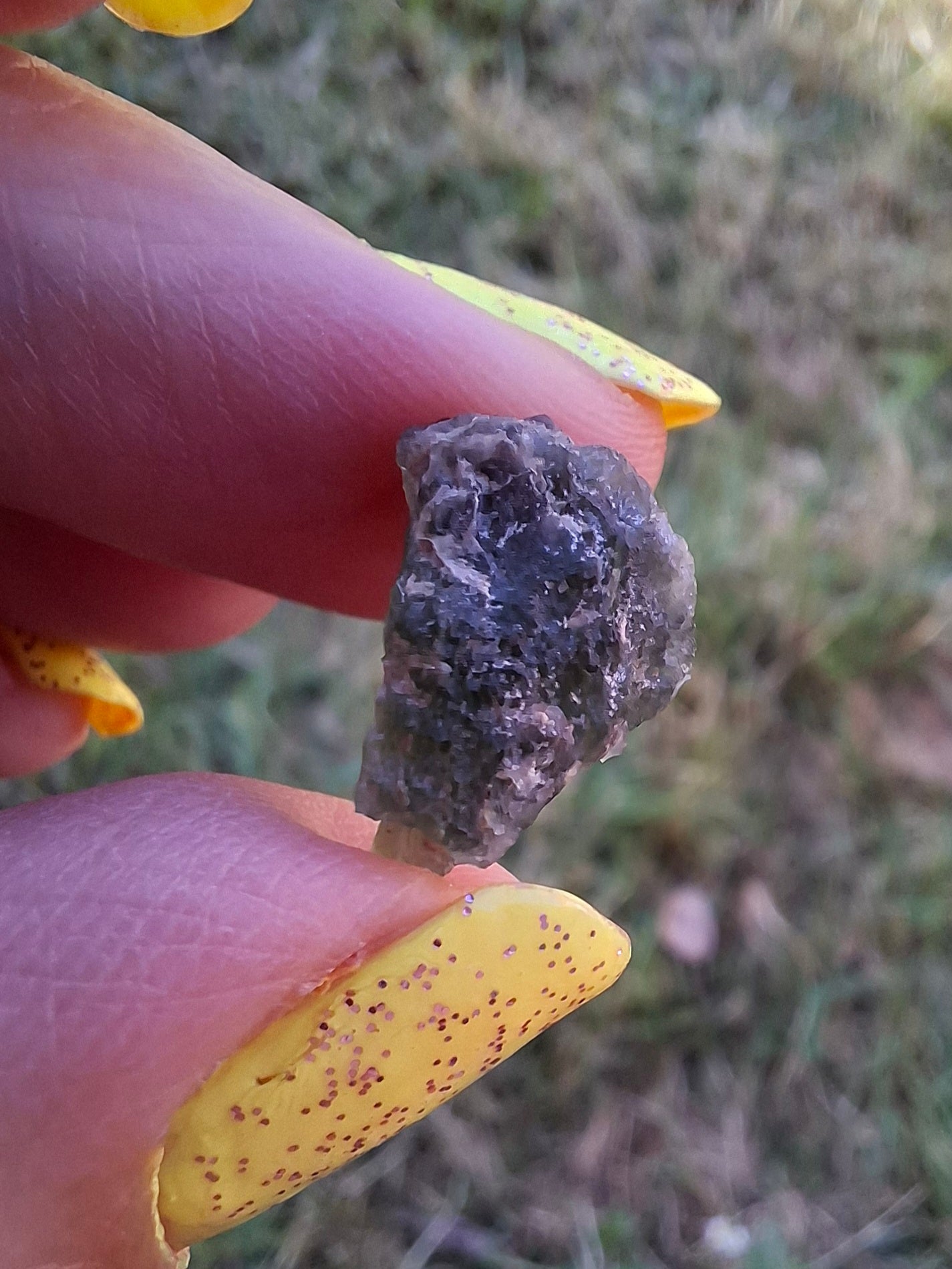 Moldavite Piece, 1.23g, Tektite (Ref: 1484)
