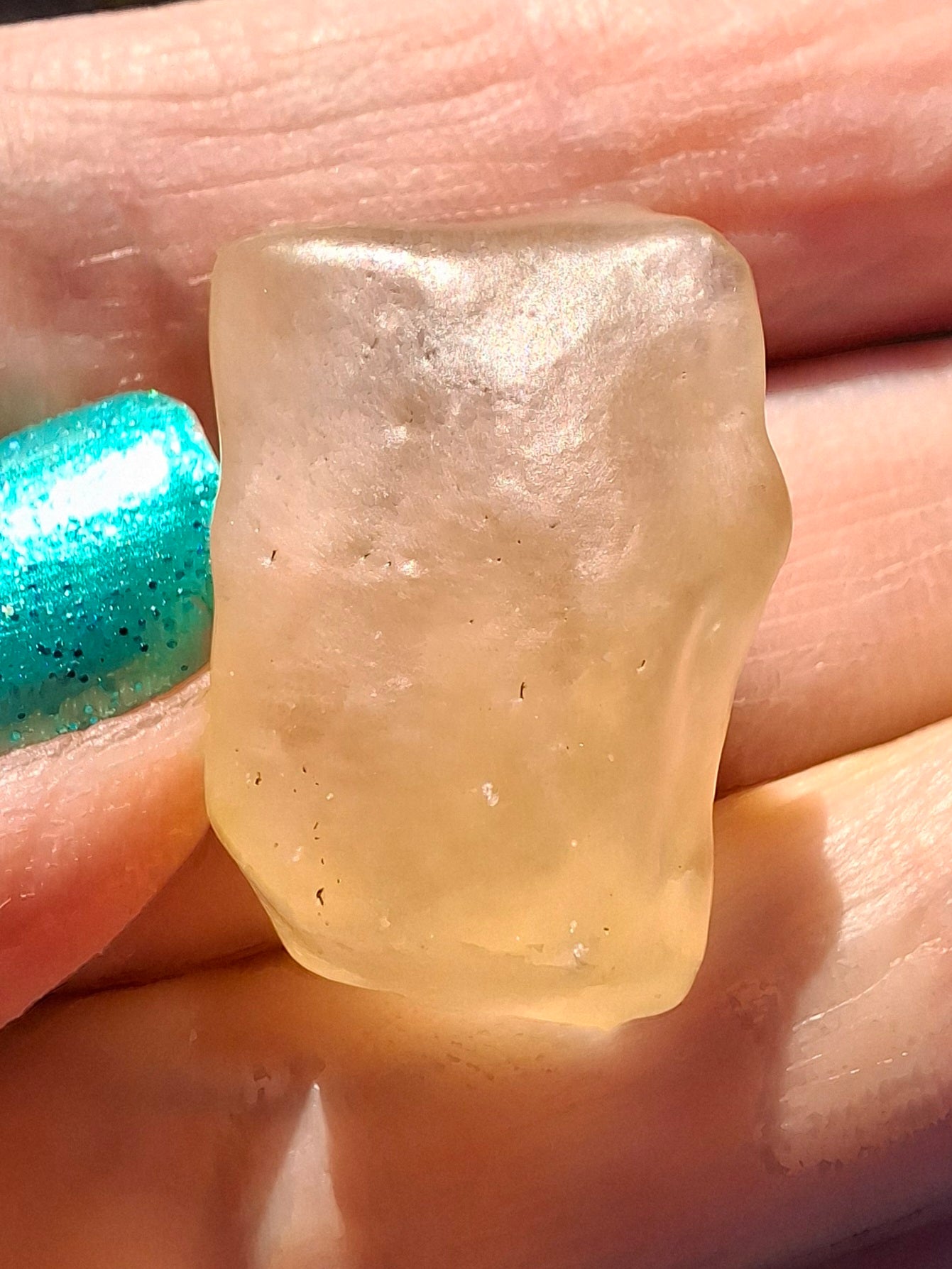 Libyan Desert Glass Piece, 7.46g, Tektite