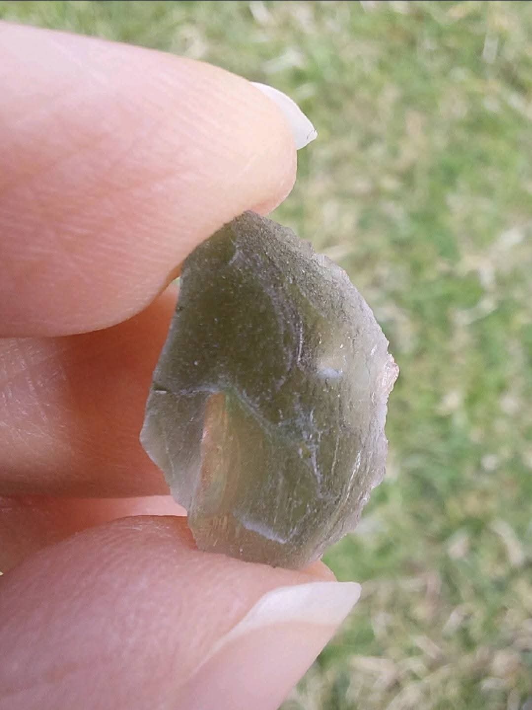 Moldavite Piece, 1.05g, Tektite (Ref: E182)