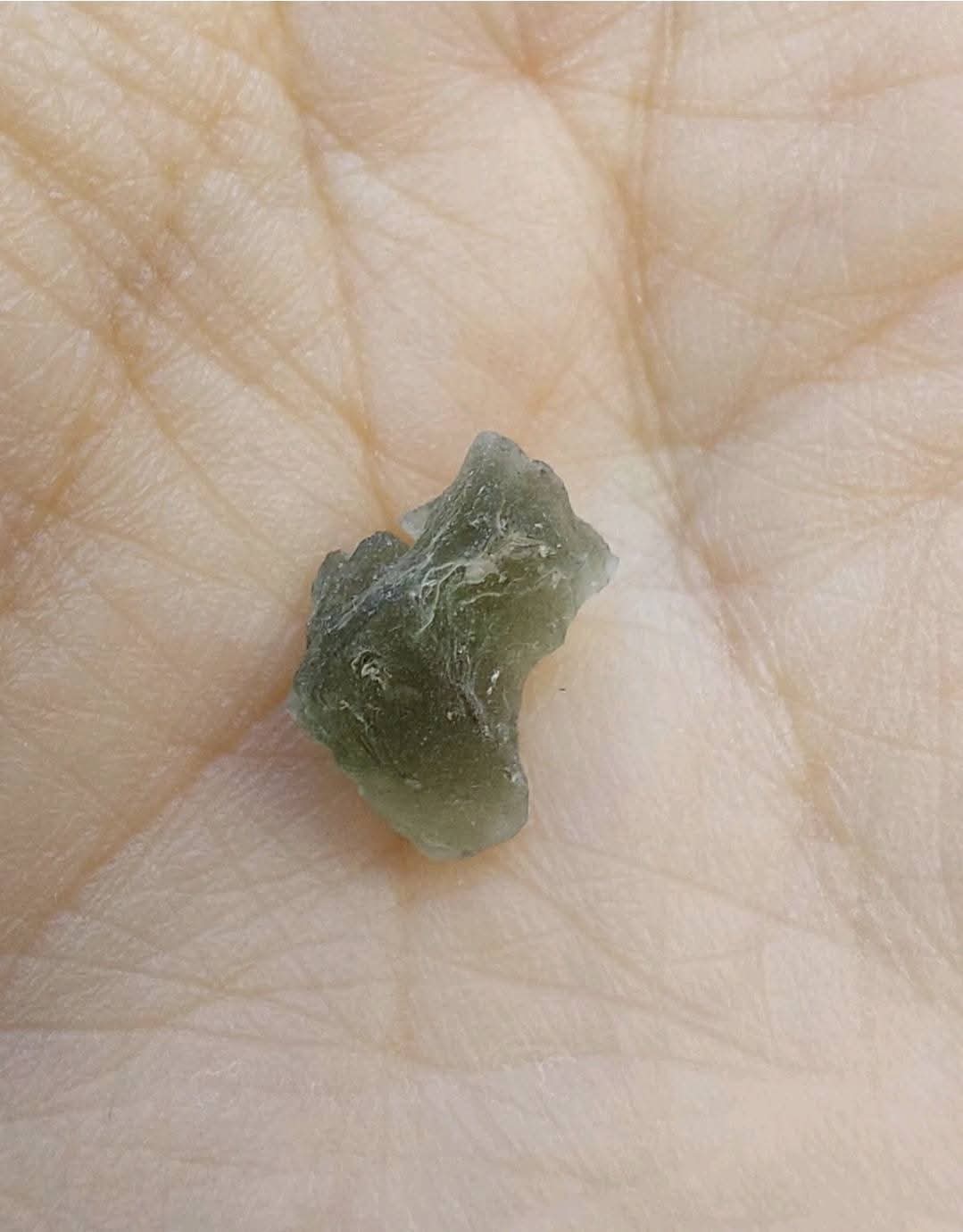 Moldavite Piece, 0.54g, Tektite (Ref: E255)