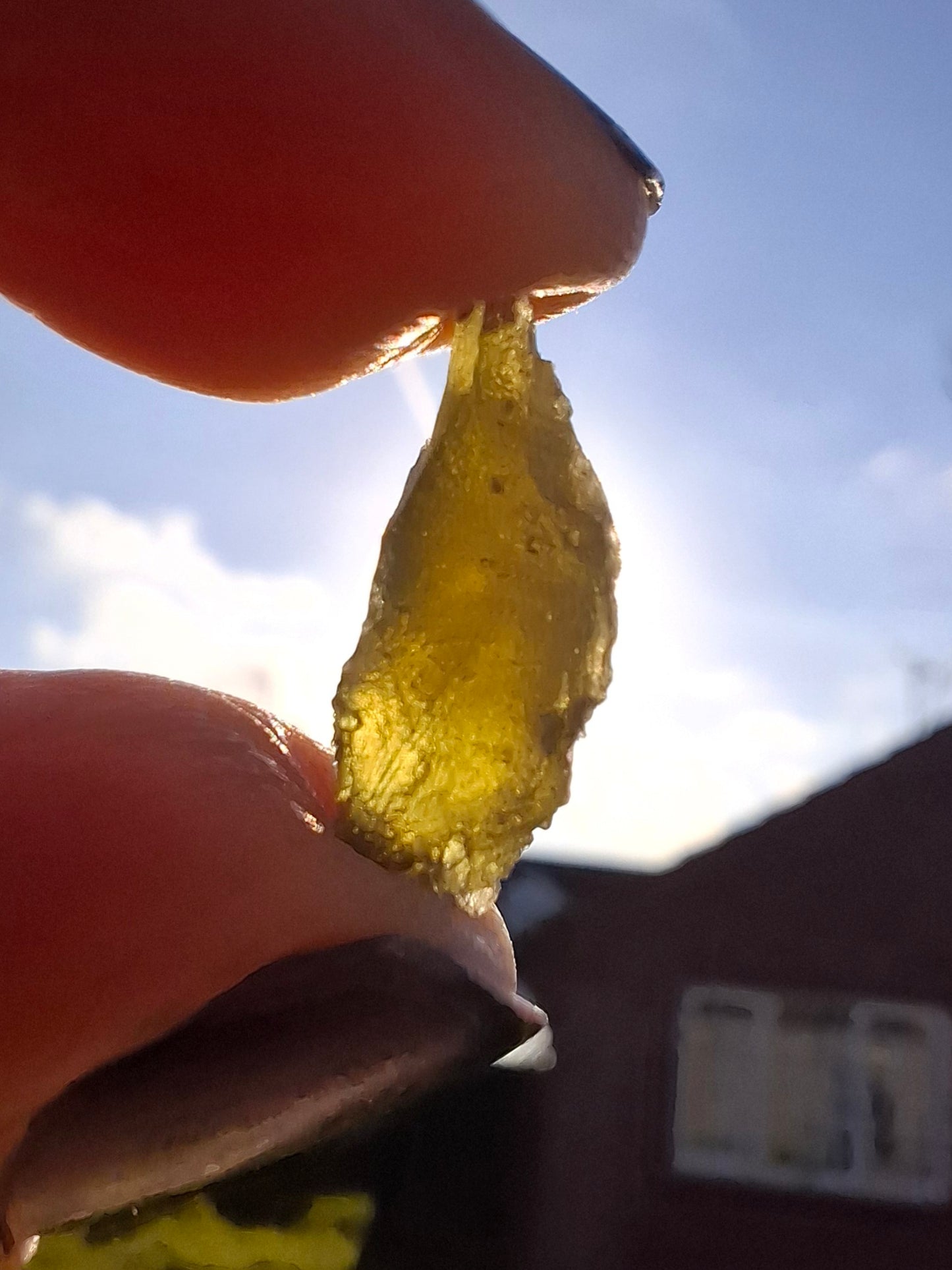 Moldavite Piece, 1.16g, Tektite (Ref: 1393)