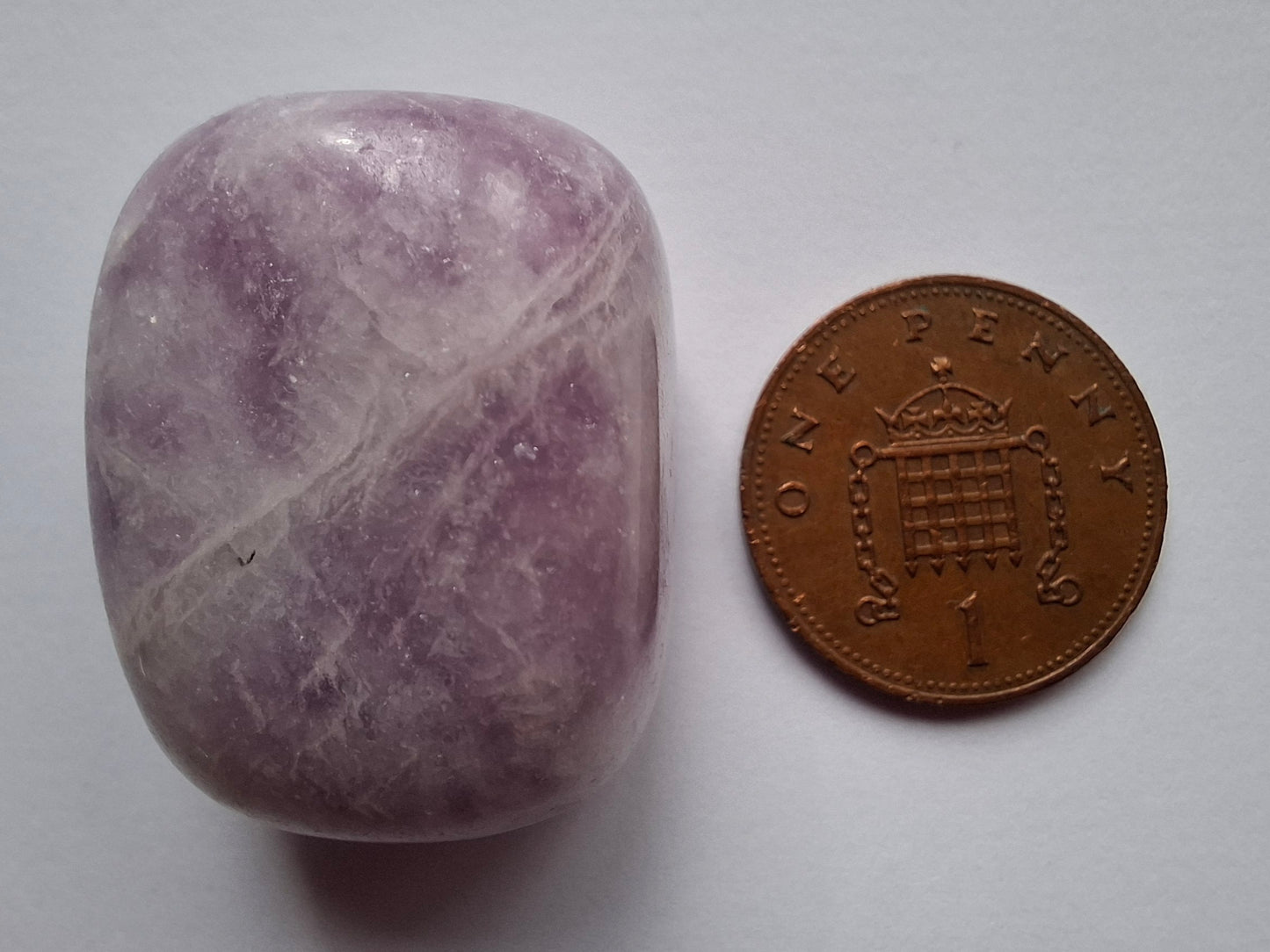 Lepidolite, Tumble Stone, Crystal (Ref: T119)