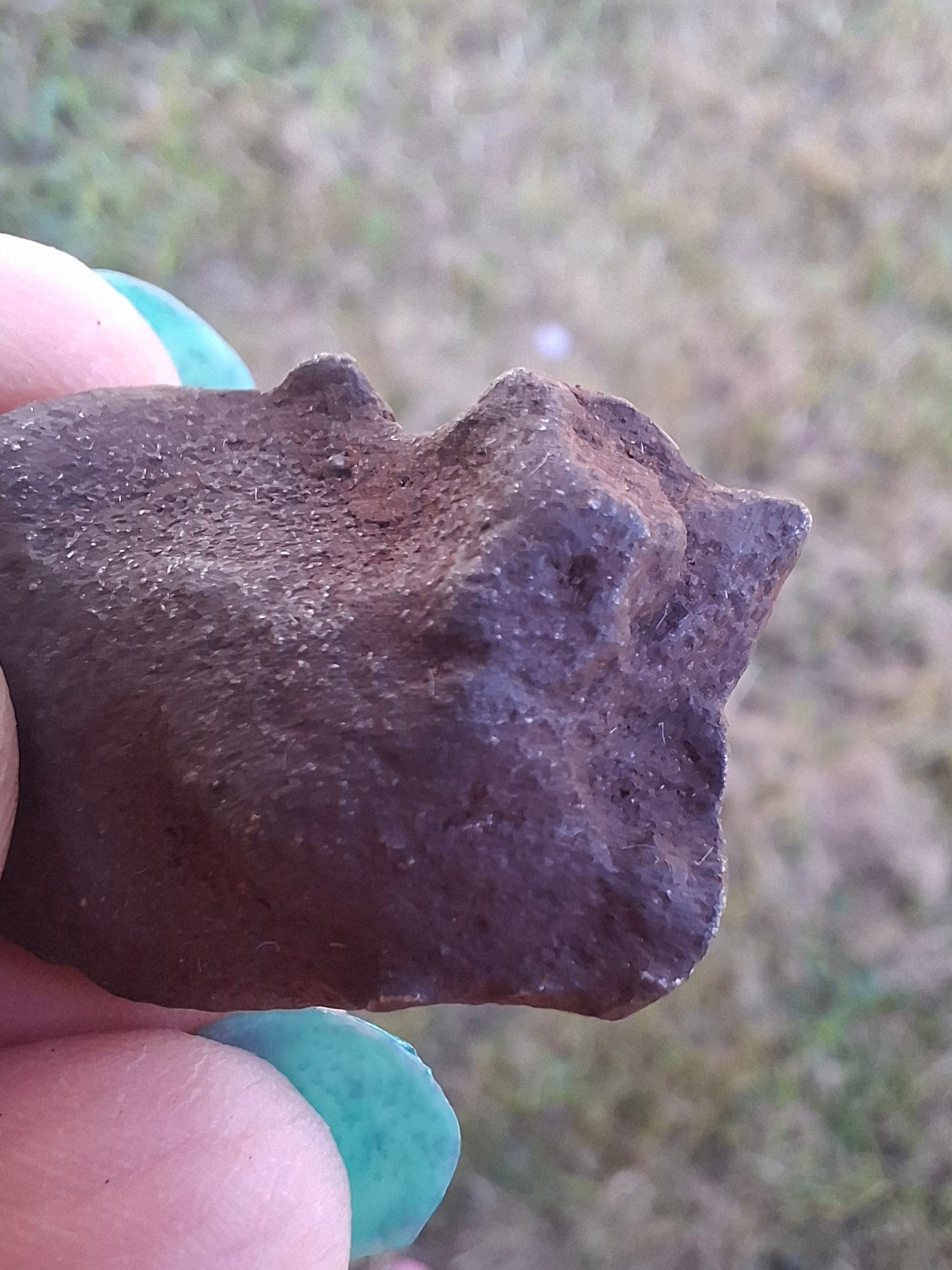 Gebel Kamil Iron Meteorite, 17.54g (Ref: K49)