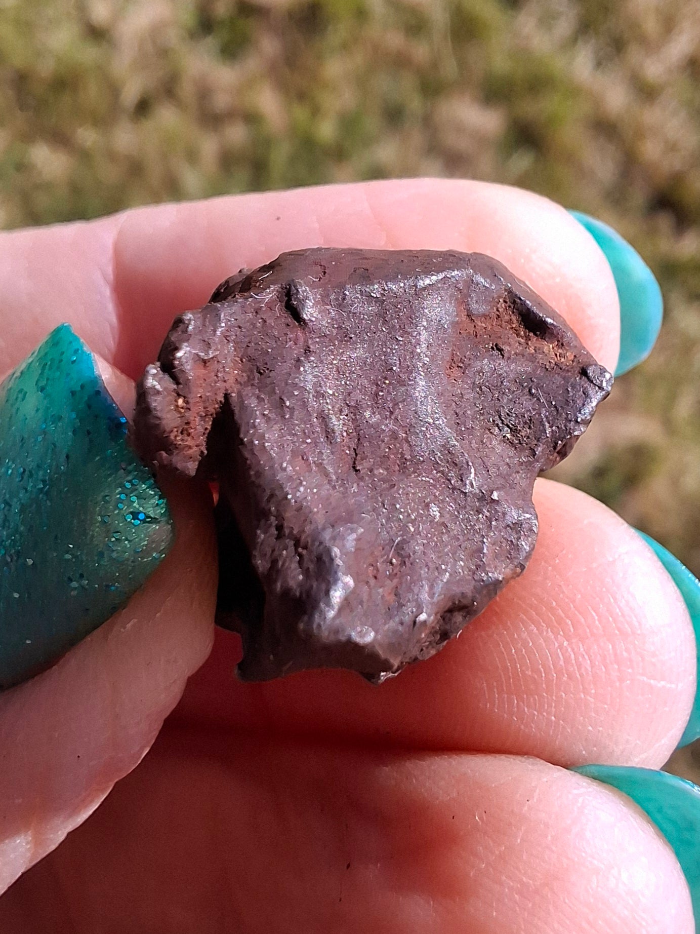 Gebel Kamil Iron Meteorite, 25.42g (Ref: K38)