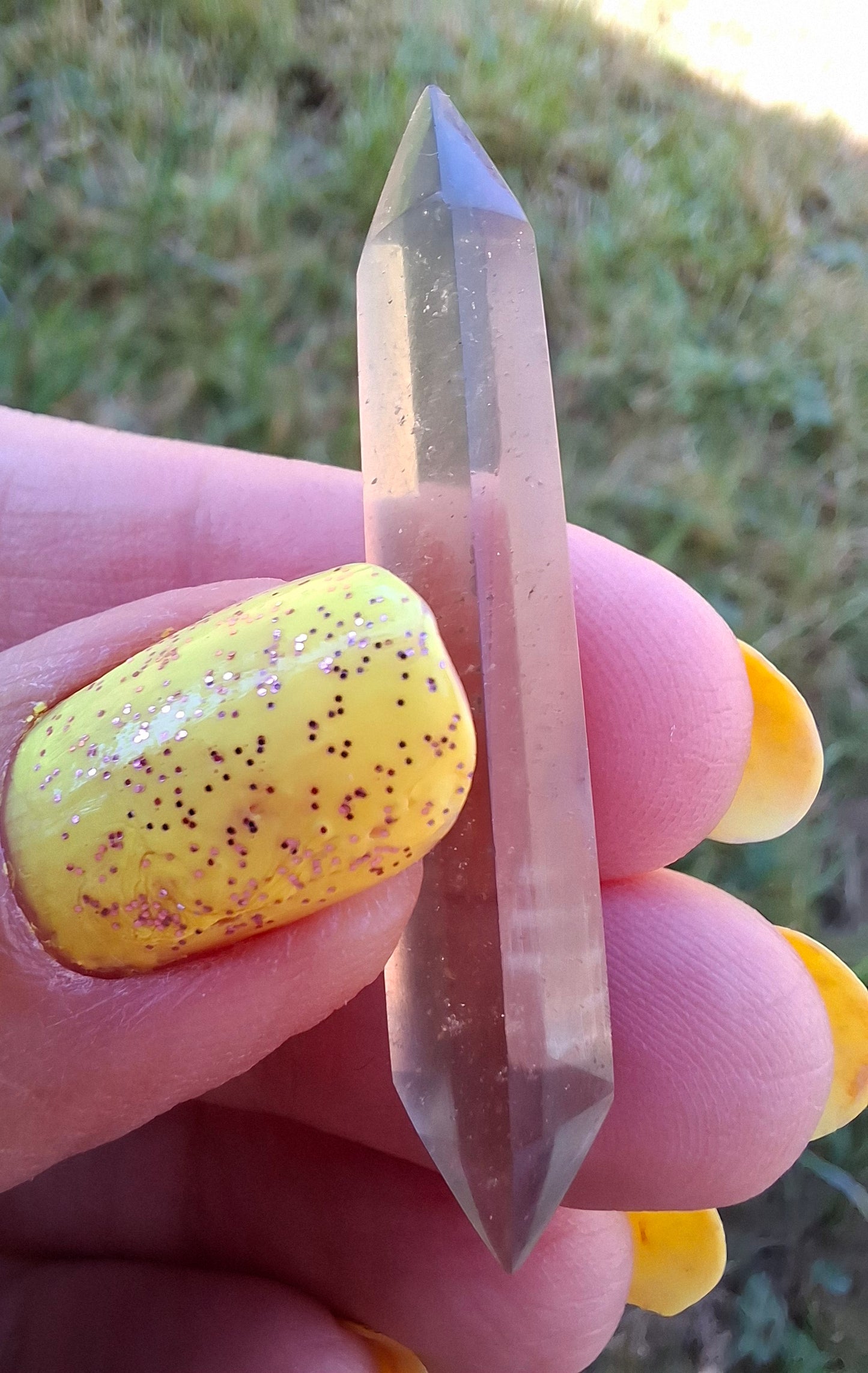 Libyan Desert Glass DT Carving, 4.71g, Tektite (Ref: LDT2)