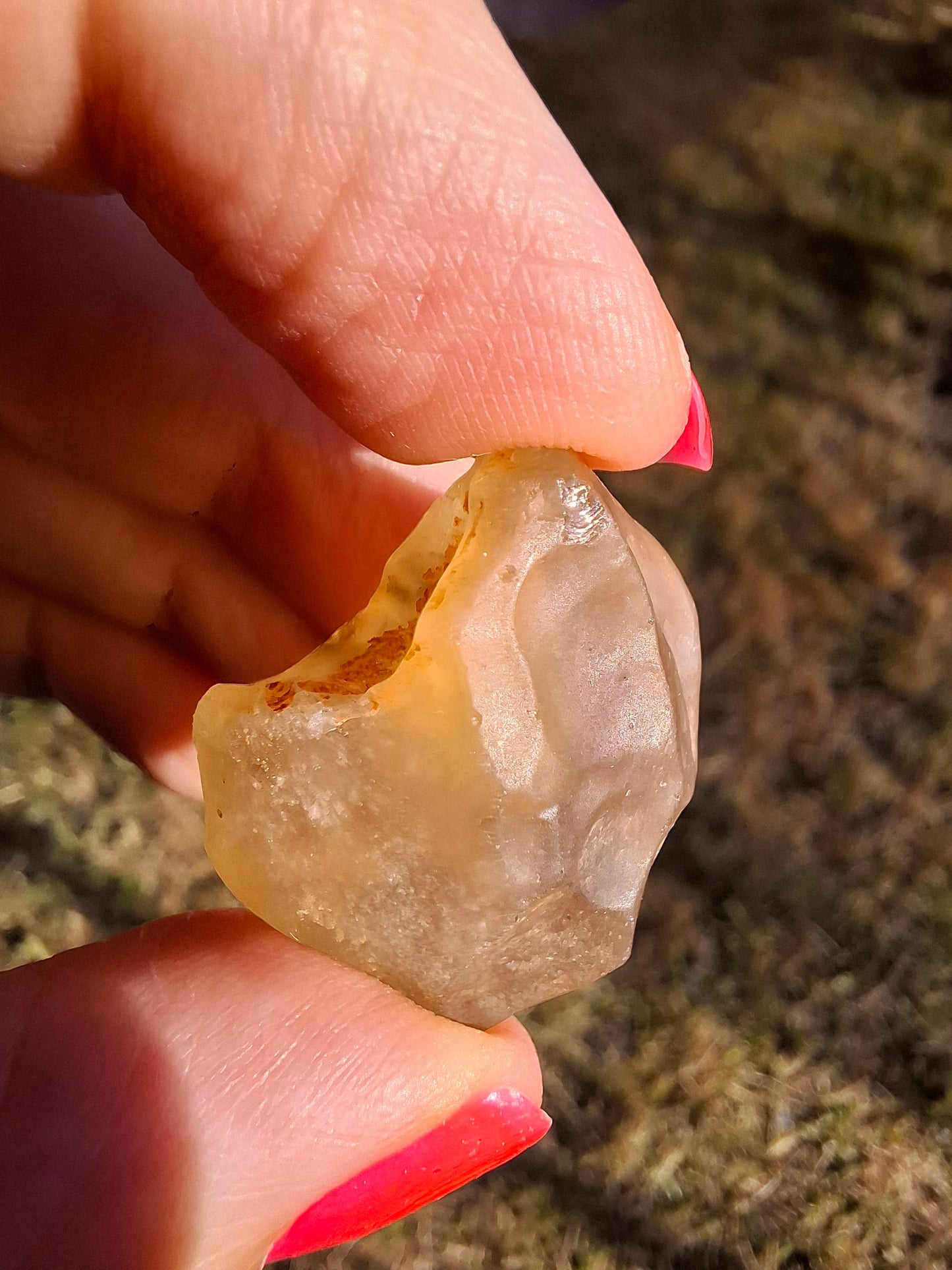Libyan Desert Glass (darker) Piece, 10.32g, Tektite (Ref: L1376)