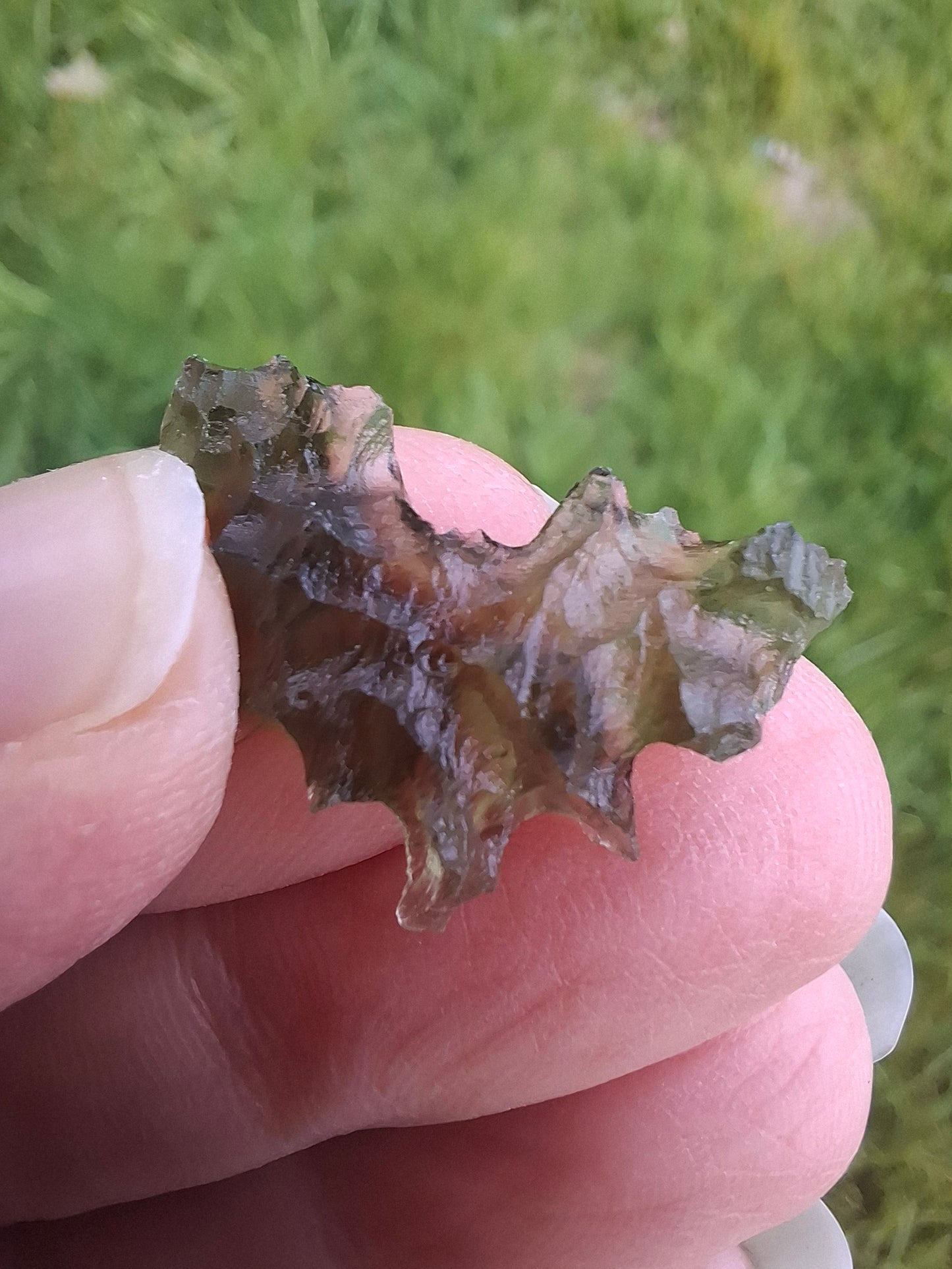 Moldavite Piece, JEZKOVNA BESEDNICE, 1.41g, Tektite (Ref: 1284)