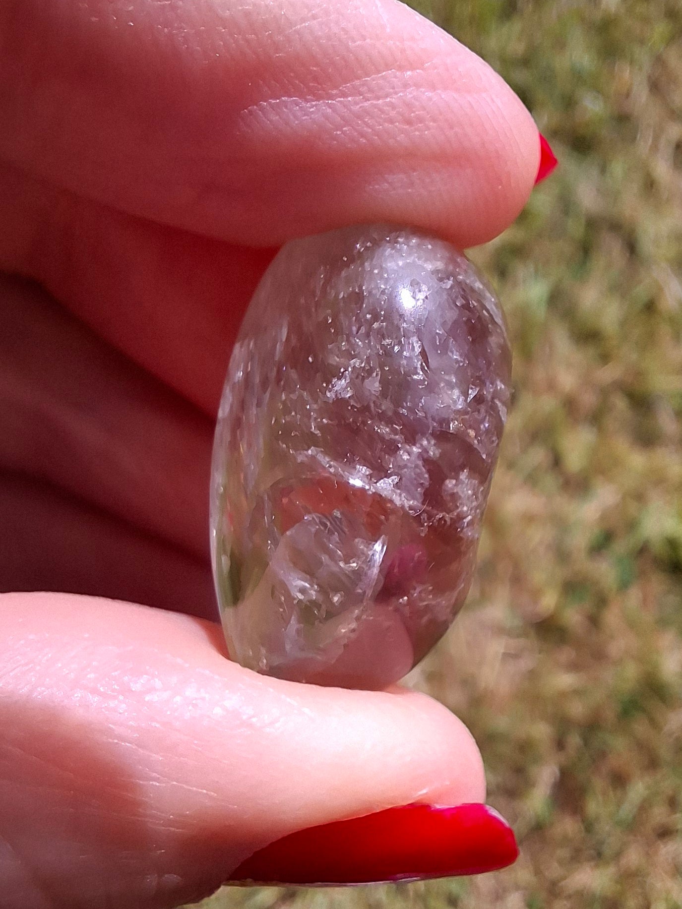 Smoky Quartz, Tumble Stone, Crystal (Ref: T102)