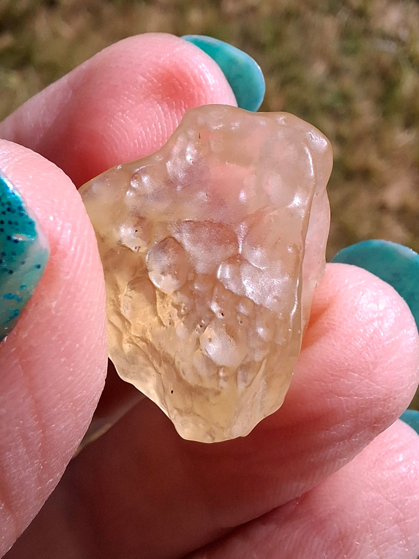 Libyan Desert Glass Piece, 5.58g, Tektite