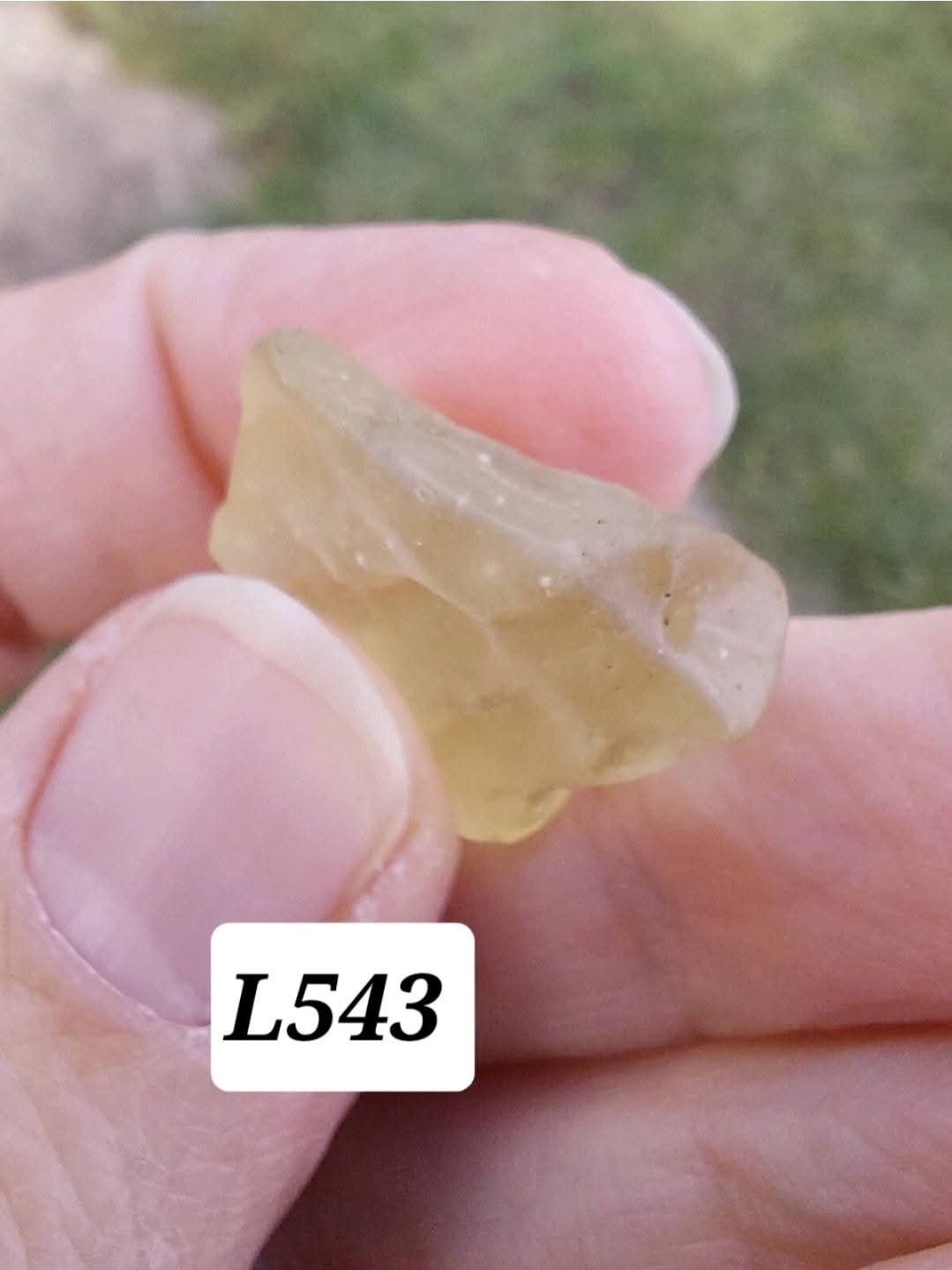 Libyan Desert Glass Piece, 5.70g, Tektite