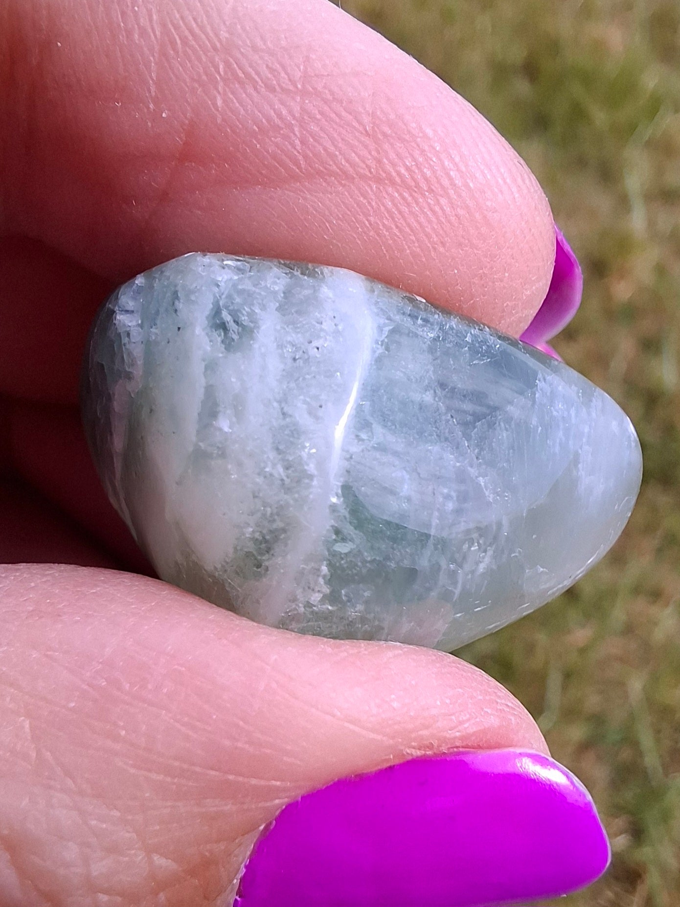 Fluorite, Tumble Stone, Crystal (Ref: T56)