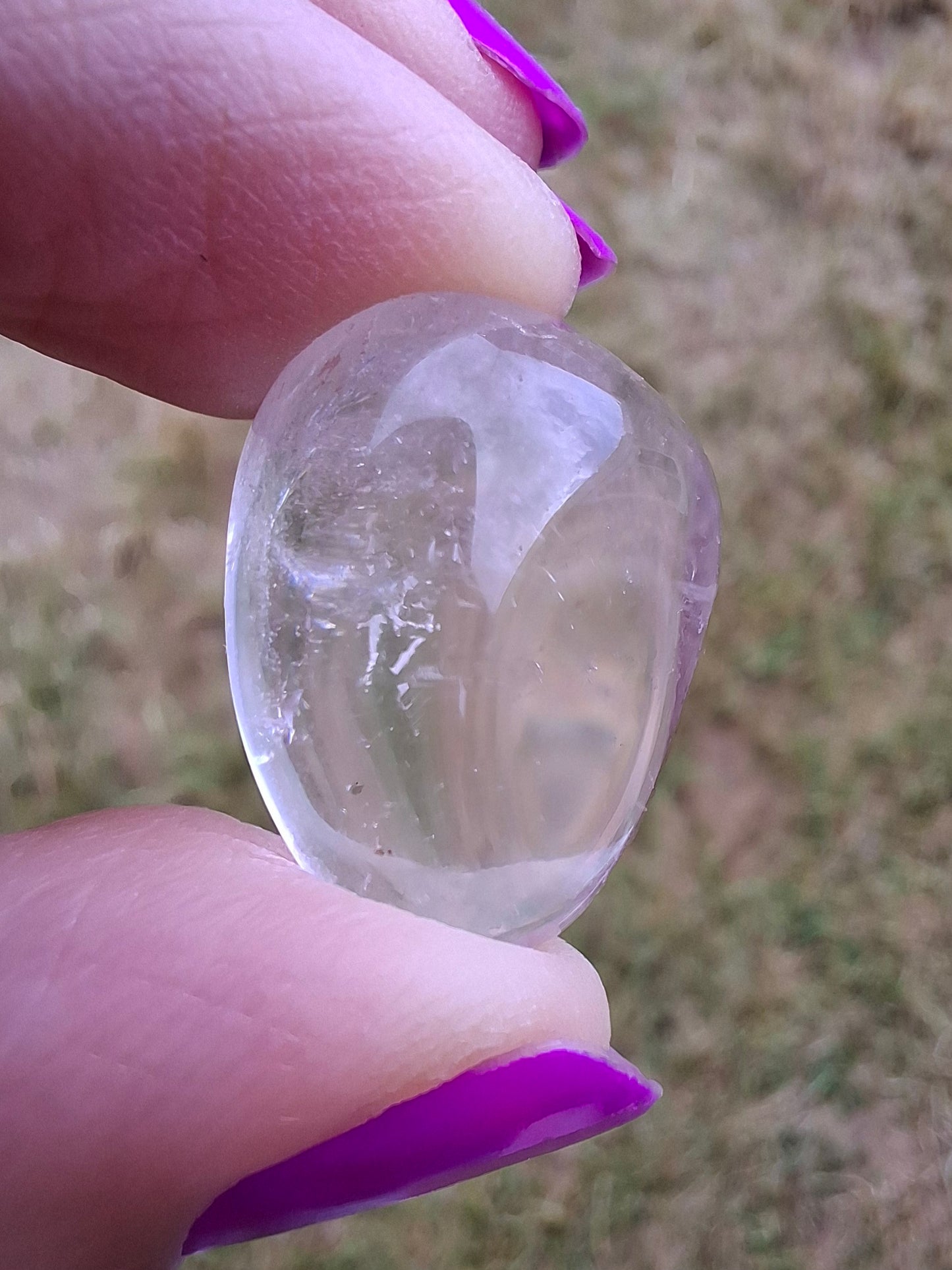 Clear Quartz, Tumble Stone, Crystal (Ref: T30)