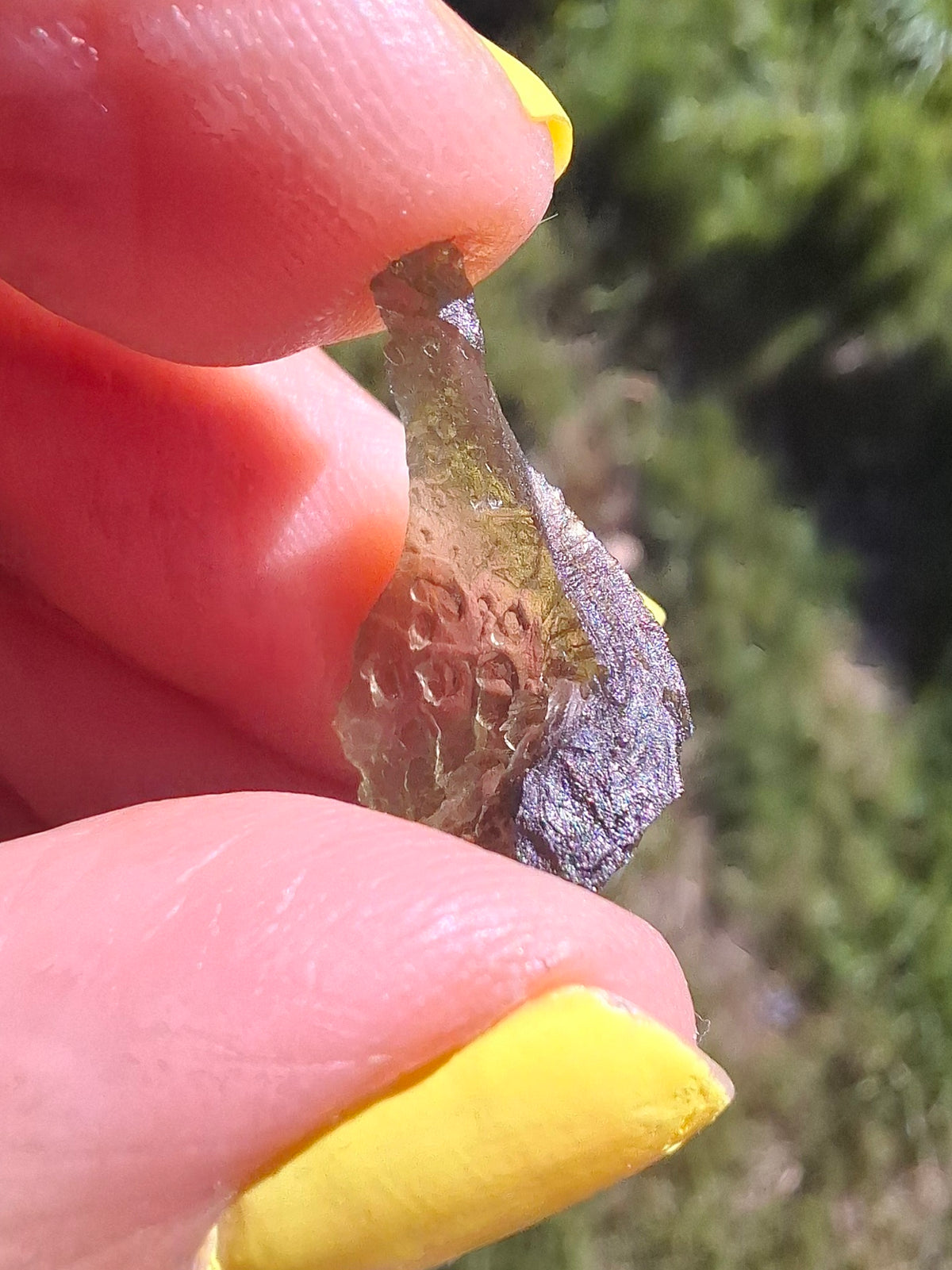 Moldavite Piece, 1.03g, Tektite (Ref: 1516)