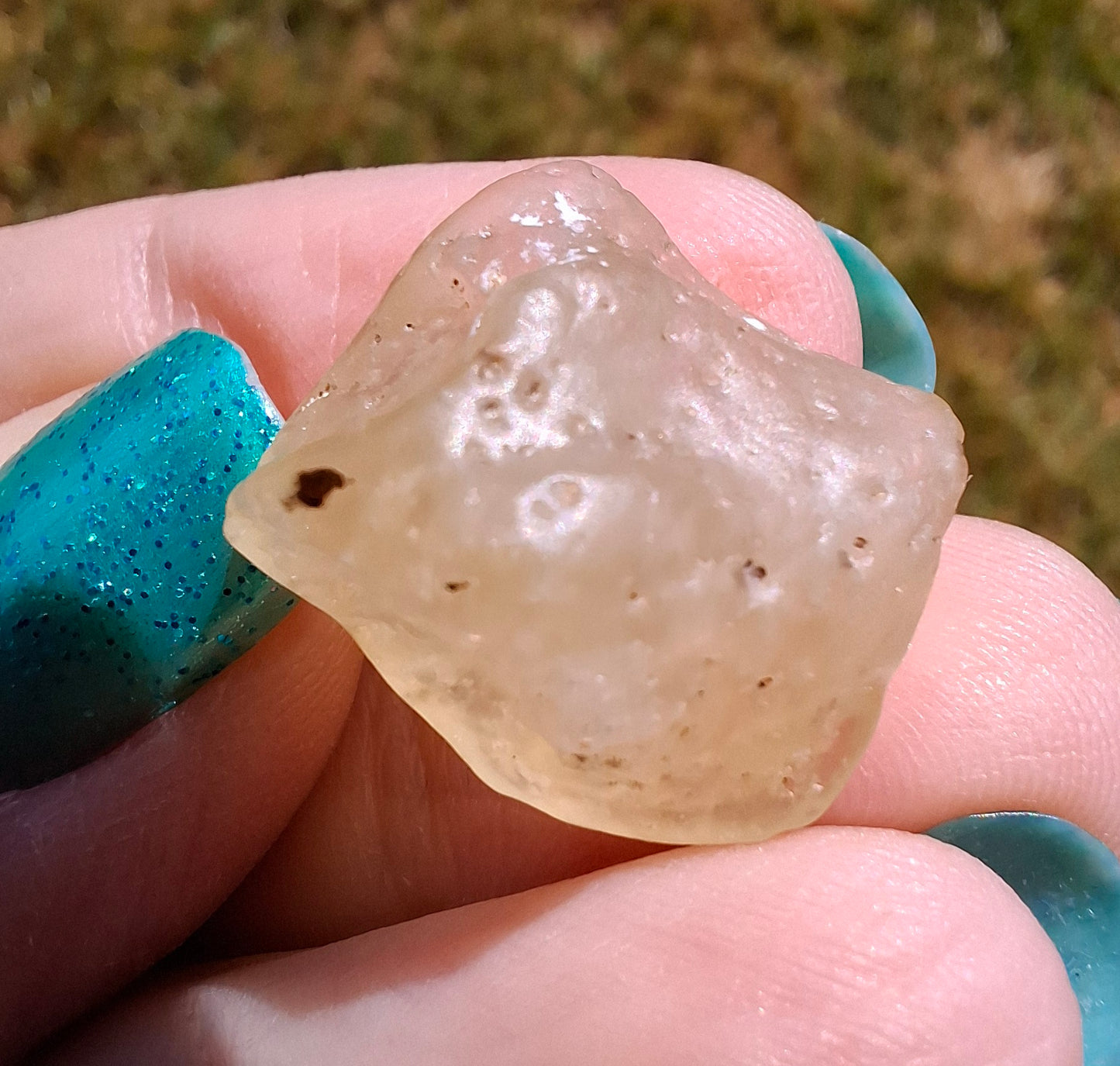 Libyan Desert Glass Piece, 4.29g, Tektite