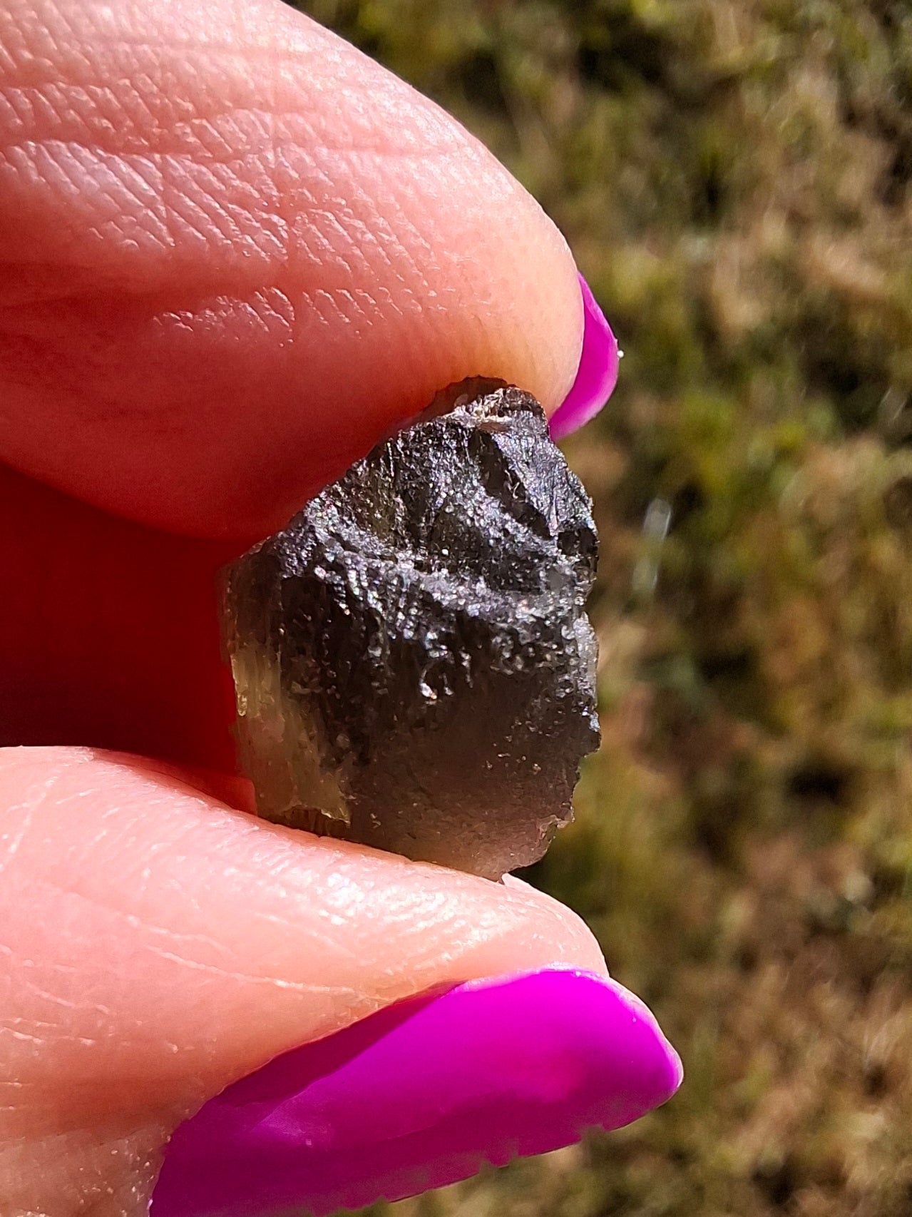 Moldavite Piece, 1.20g, Tektite (Ref: 1440)