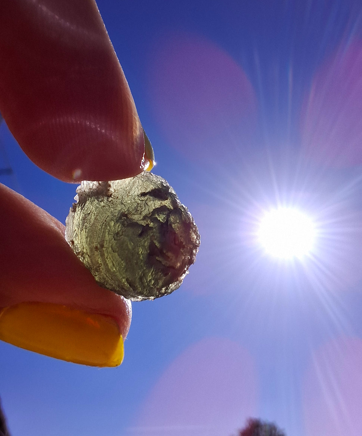 Moldavite Piece, 2.09g, Tektite (Ref: 1510)