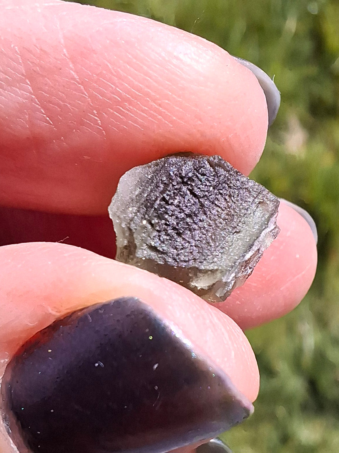 Moldavite Piece, 1.00g, Tektite (Ref: 1398)