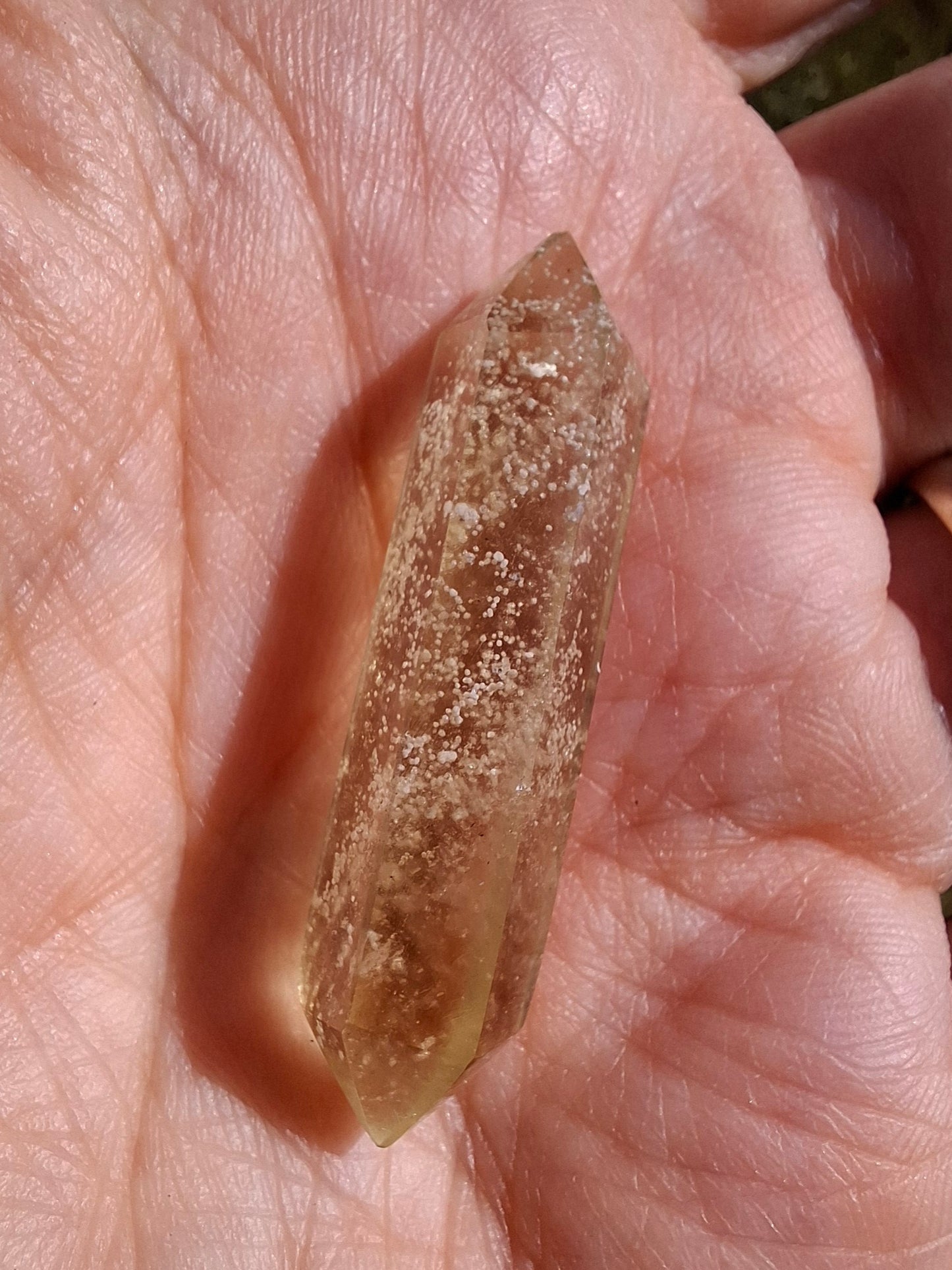 Libyan Desert Glass DT Carving, 3.94g, Tektite (Ref: LDT5)