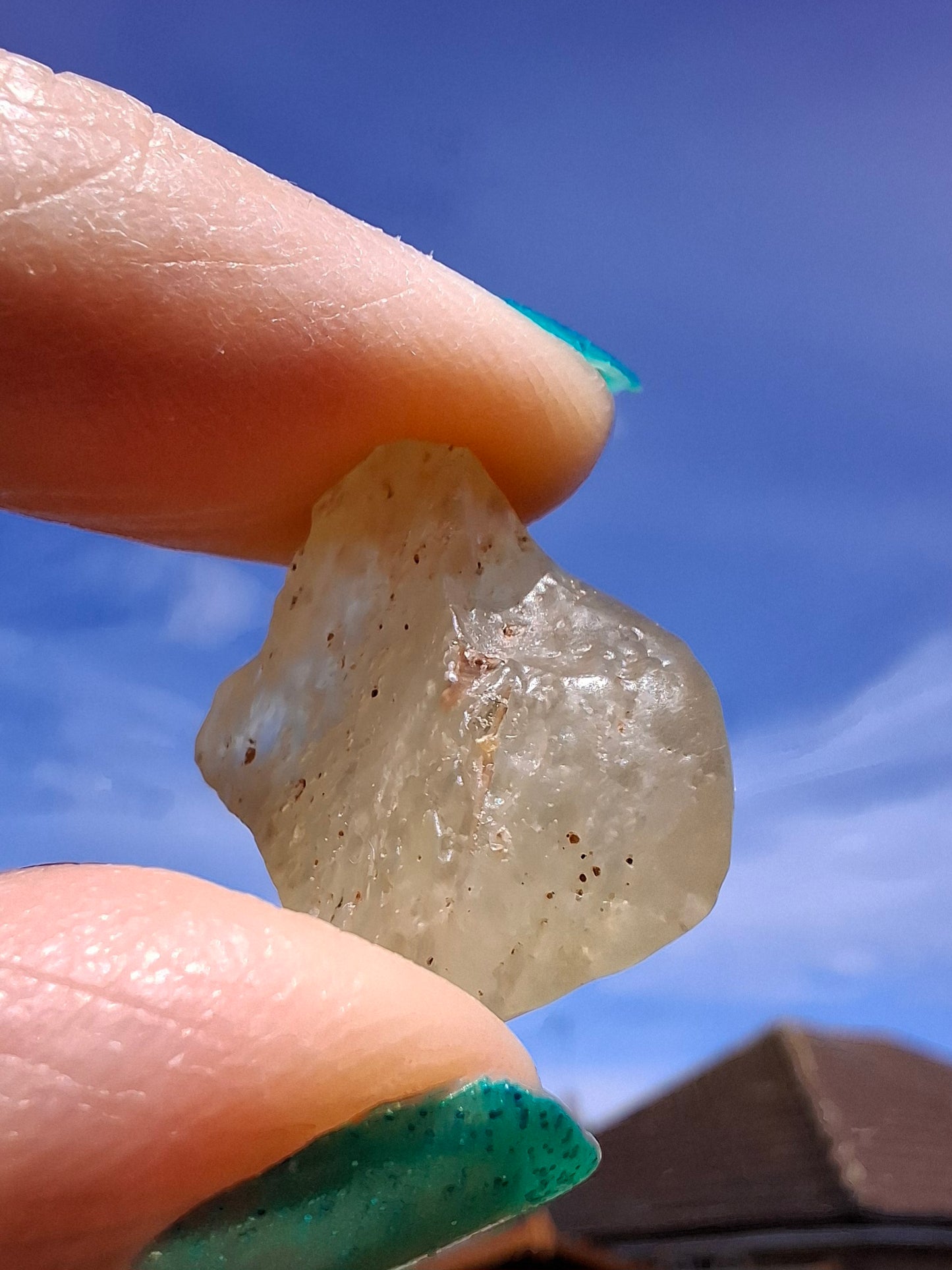 Libyan Desert Glass Piece, 4.29g, Tektite