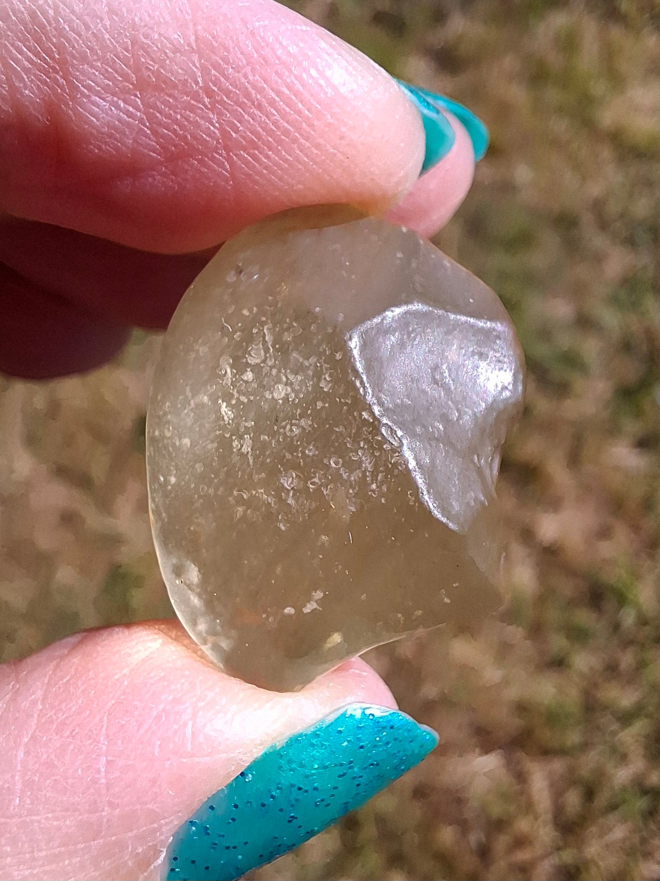 Libyan Desert Glass Piece, 3.77g, Tektite