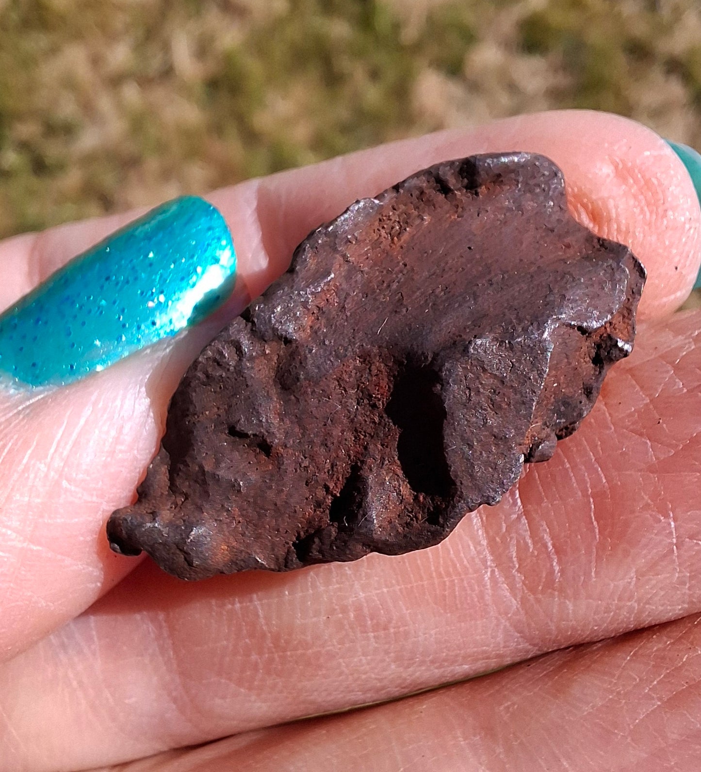 Gebel Kamil Iron Meteorite, 15.92g (Ref: K50)