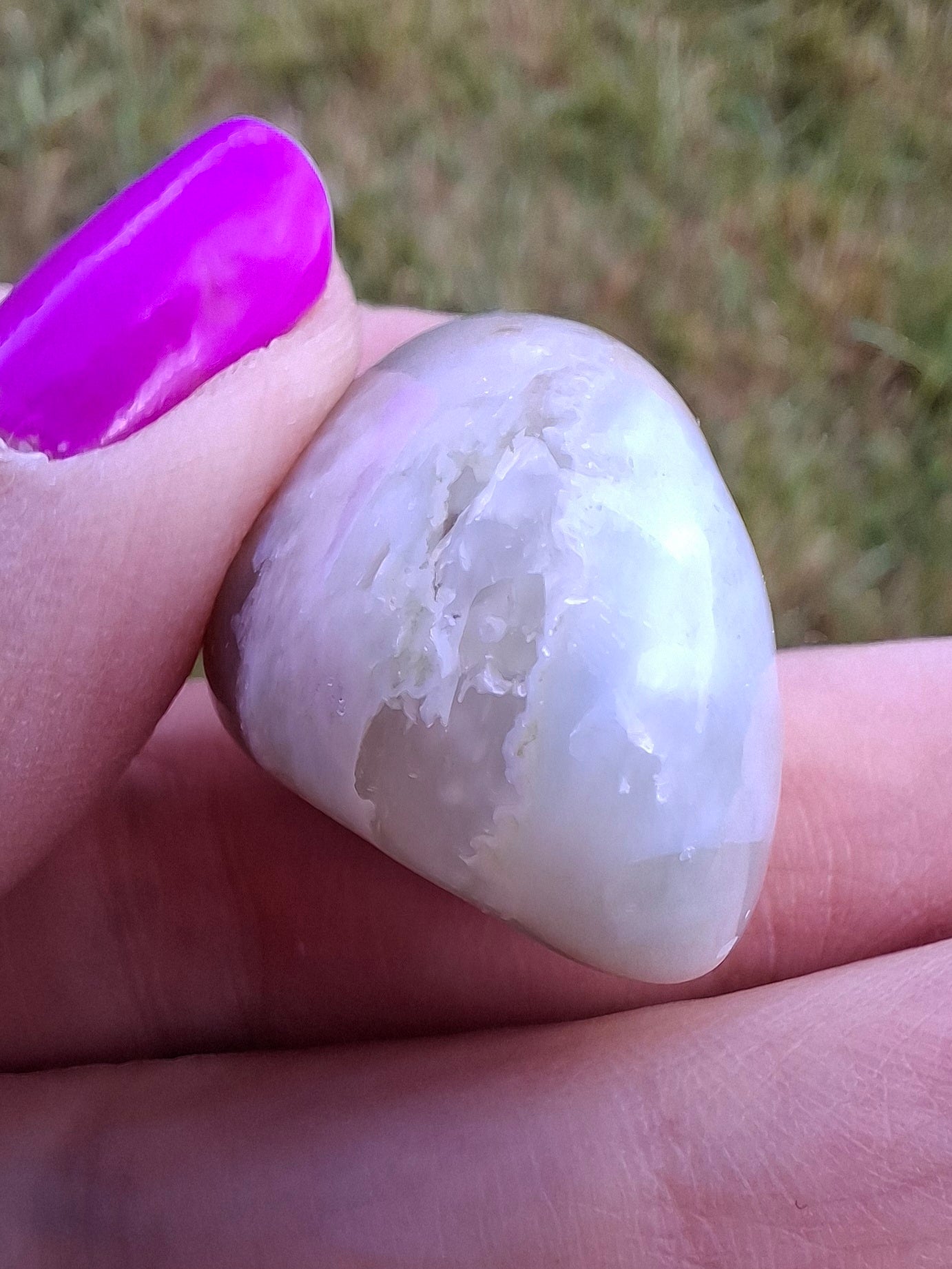 Flower Agate, Tumble Stone, Crystal (Ref: T70)