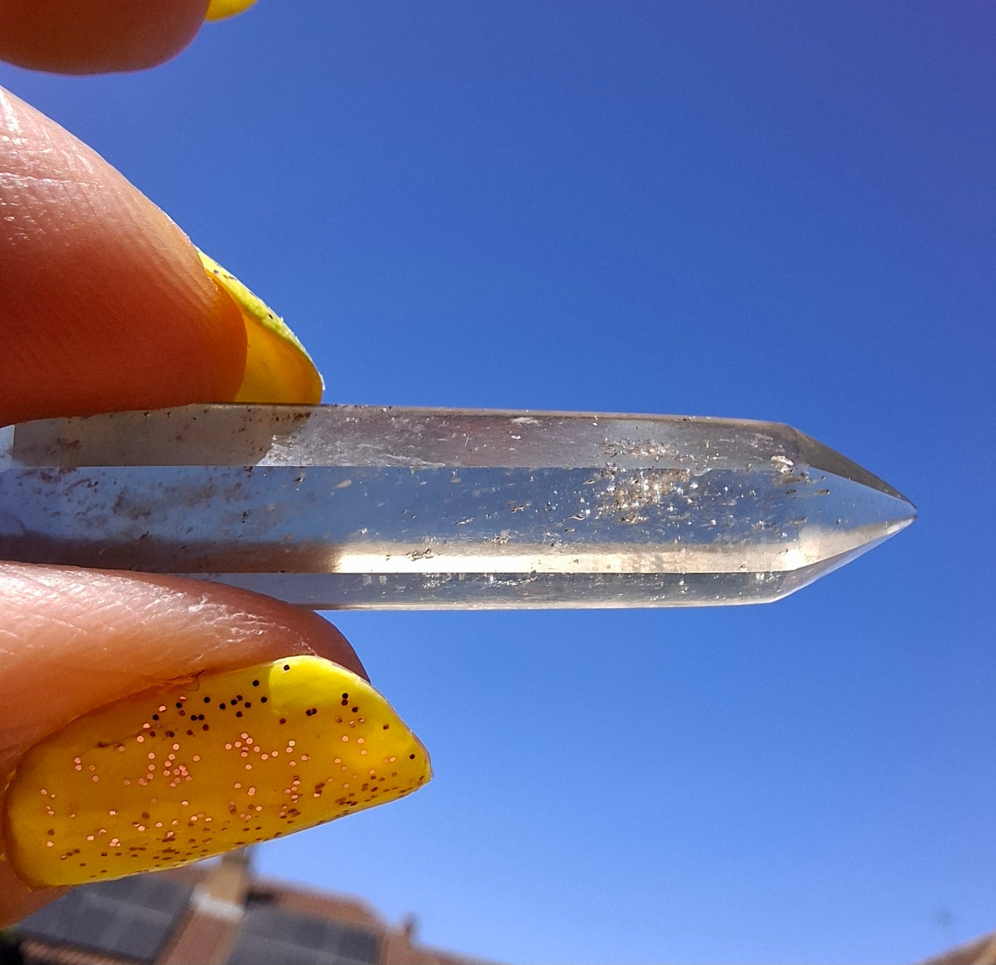 Libyan Desert Glass DT Carving, 3.93g, Tektite (Ref: LDT3)