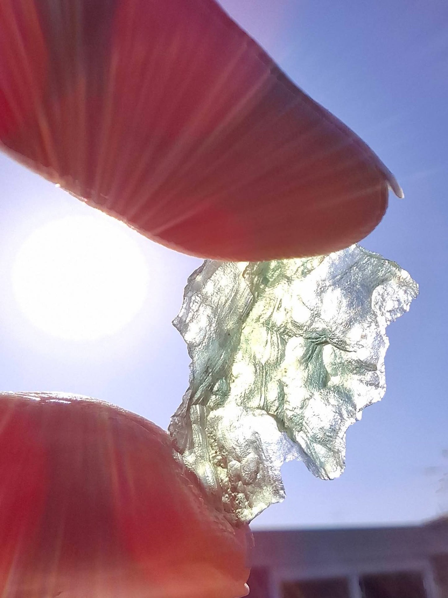 Moldavite Piece, PARYZ, 1.54g, Tektite (Ref: 1360)