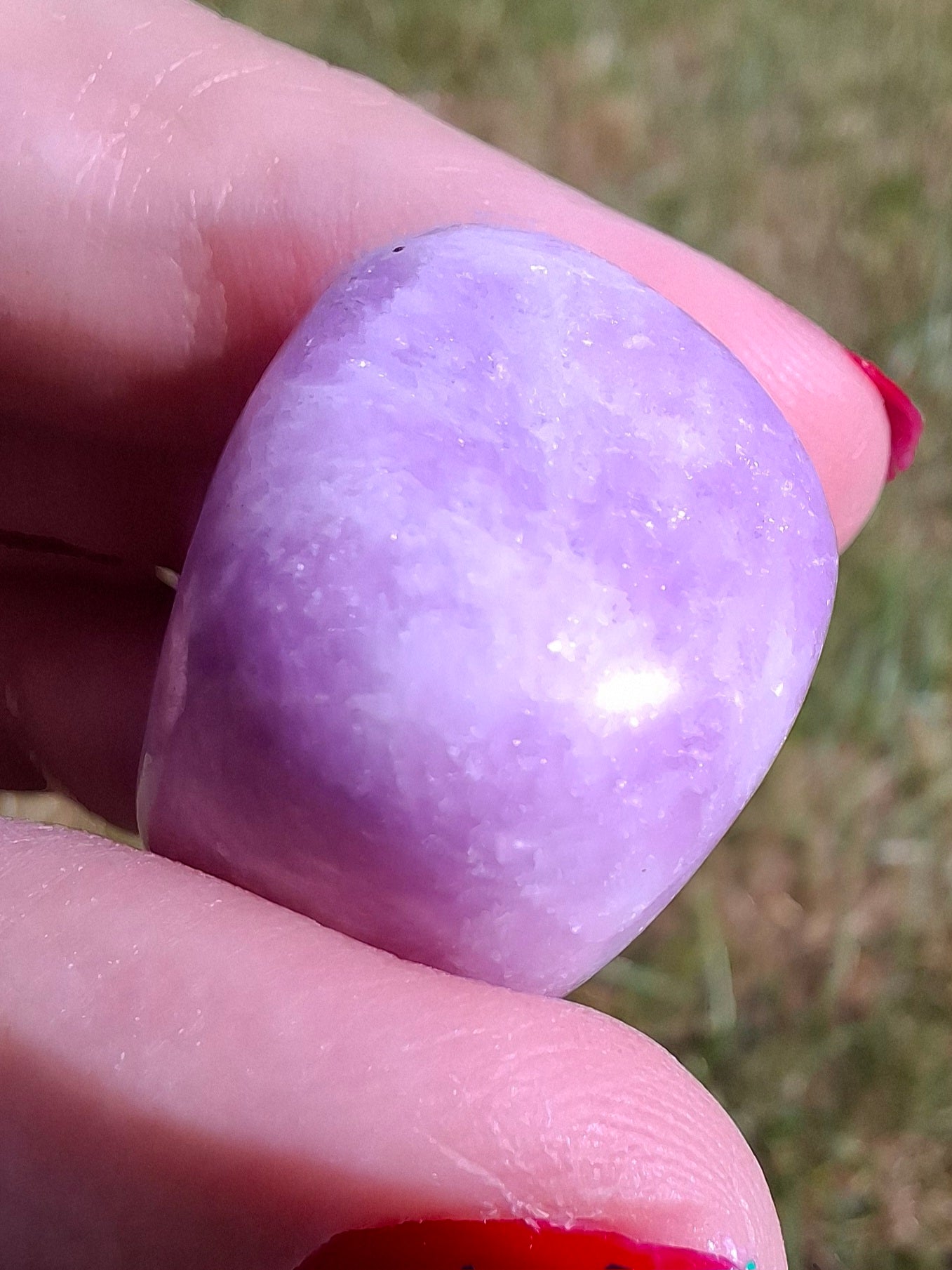 Lepidolite, Tumble Stone, Crystal (Ref: T119)