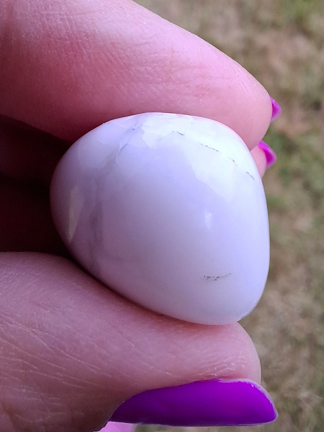 Howlite, Tumble Stone, Crystal (Ref: T37)