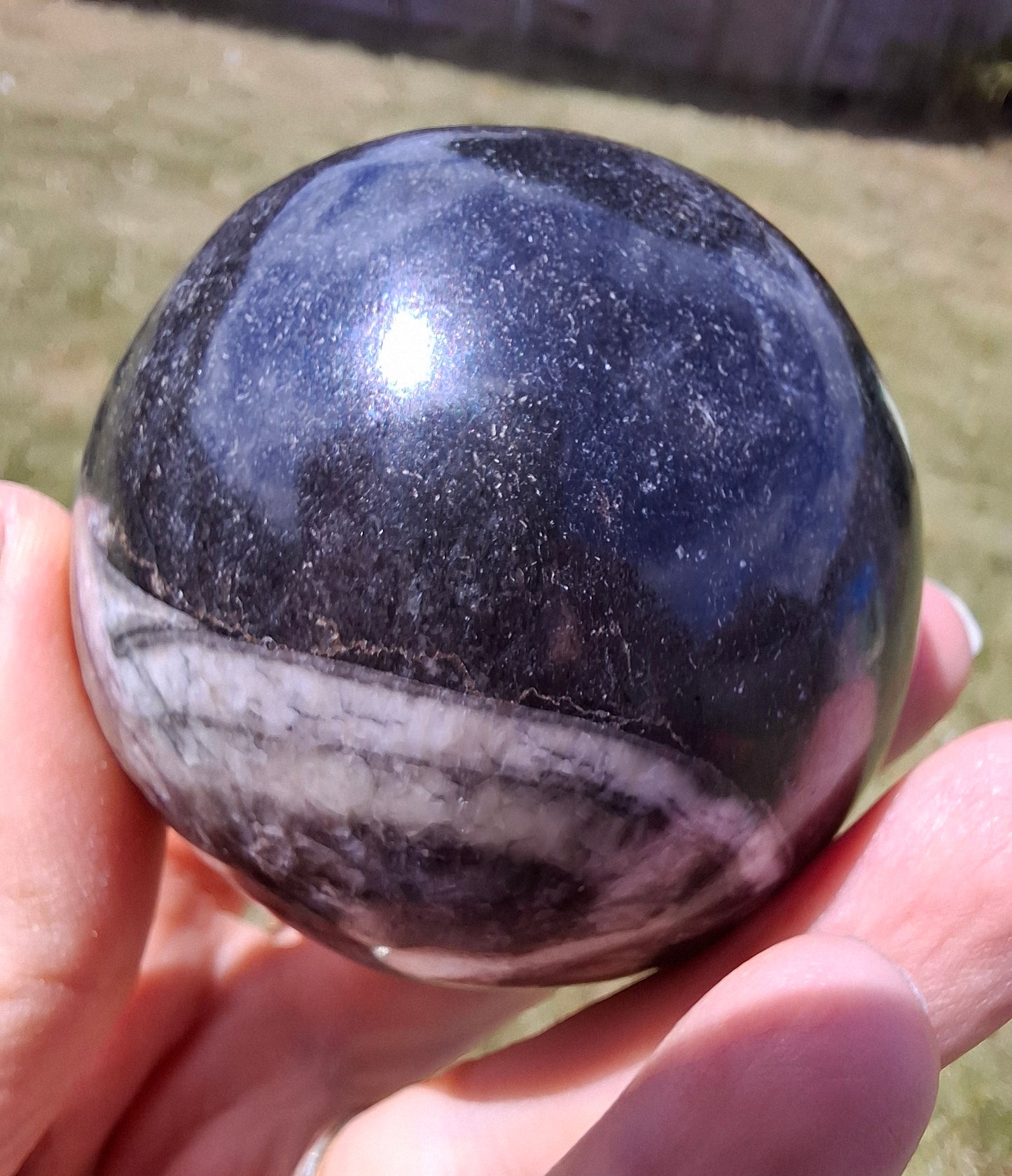 Orthoceras Sphere, Fossil (Ref: OS4)