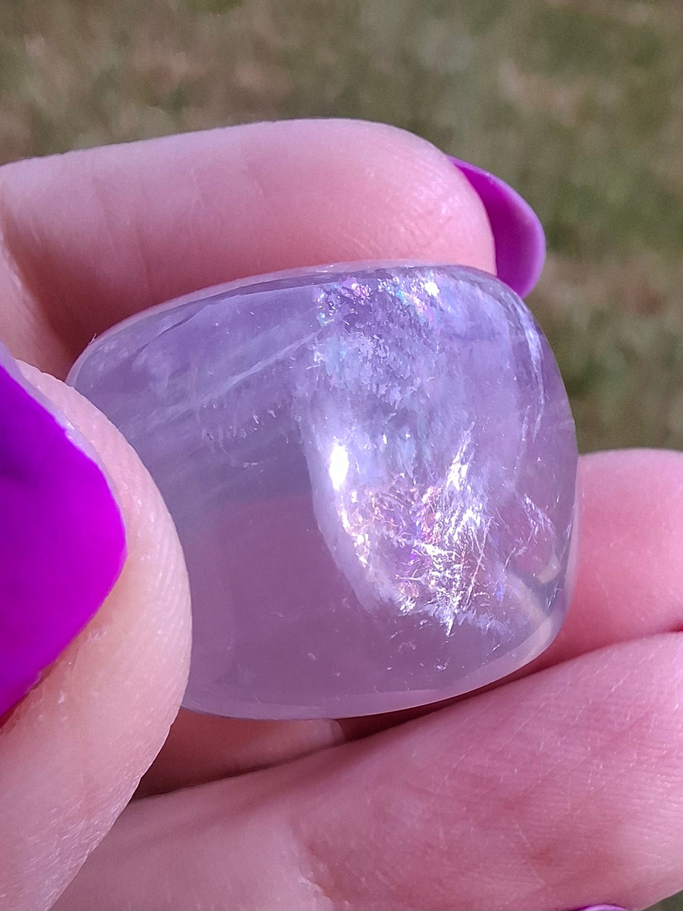 Fluorite, Tumble Stone, Crystal (Ref: T59)