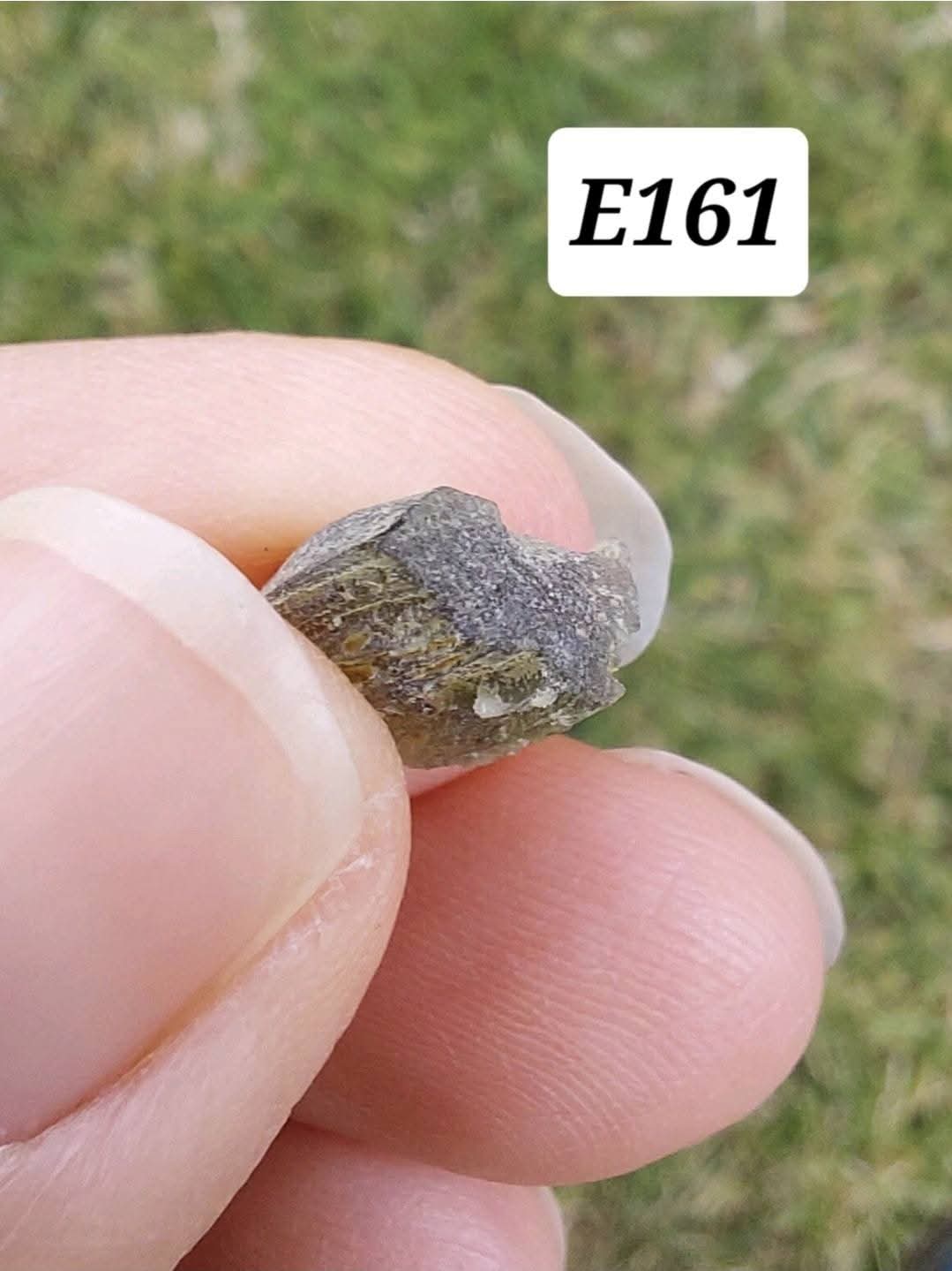 Moldavite Piece, 0.58g, Tektite (Ref: E161)