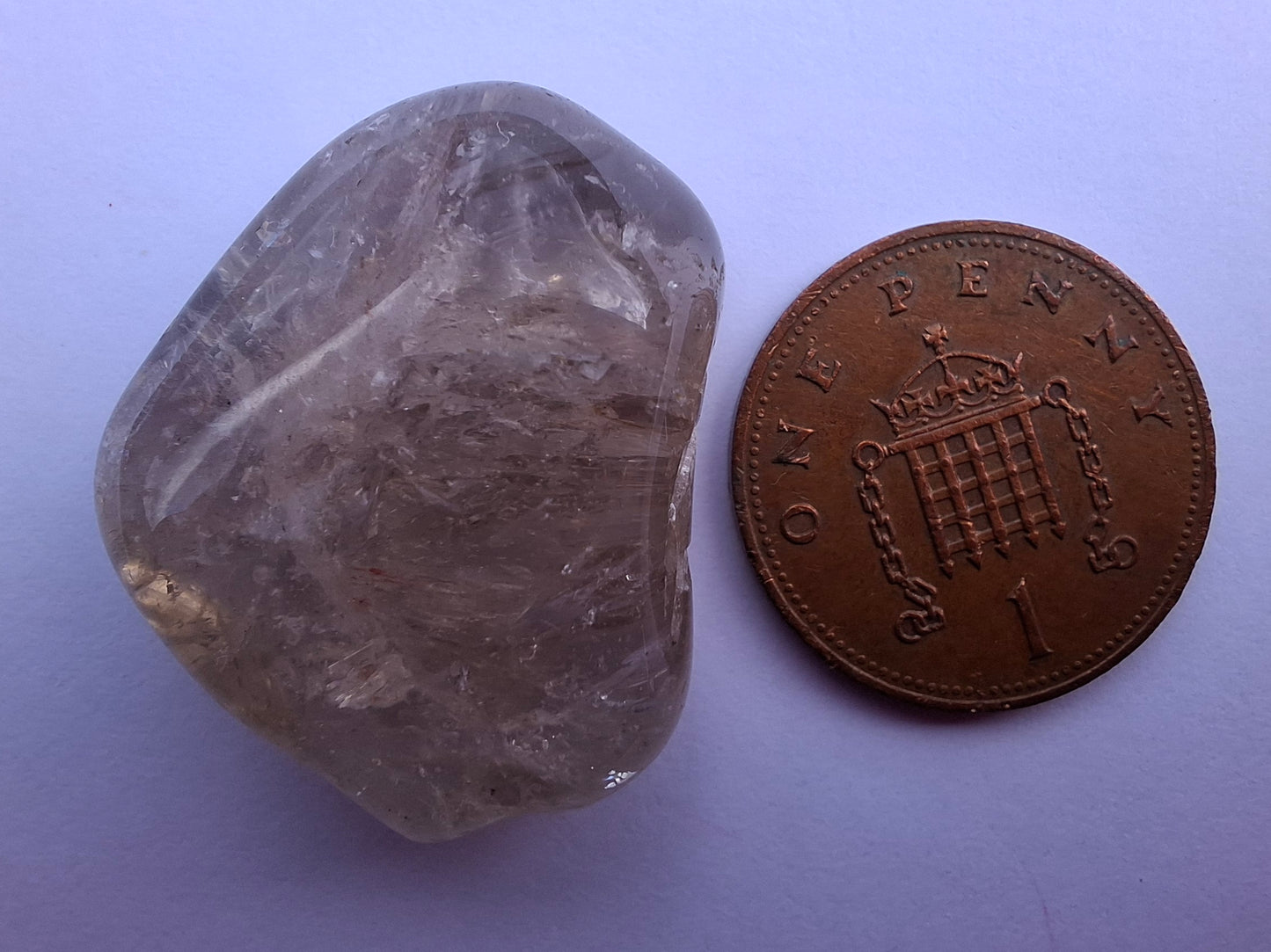 Smoky Quartz, Tumble Stone, Crystal (Ref: T108)