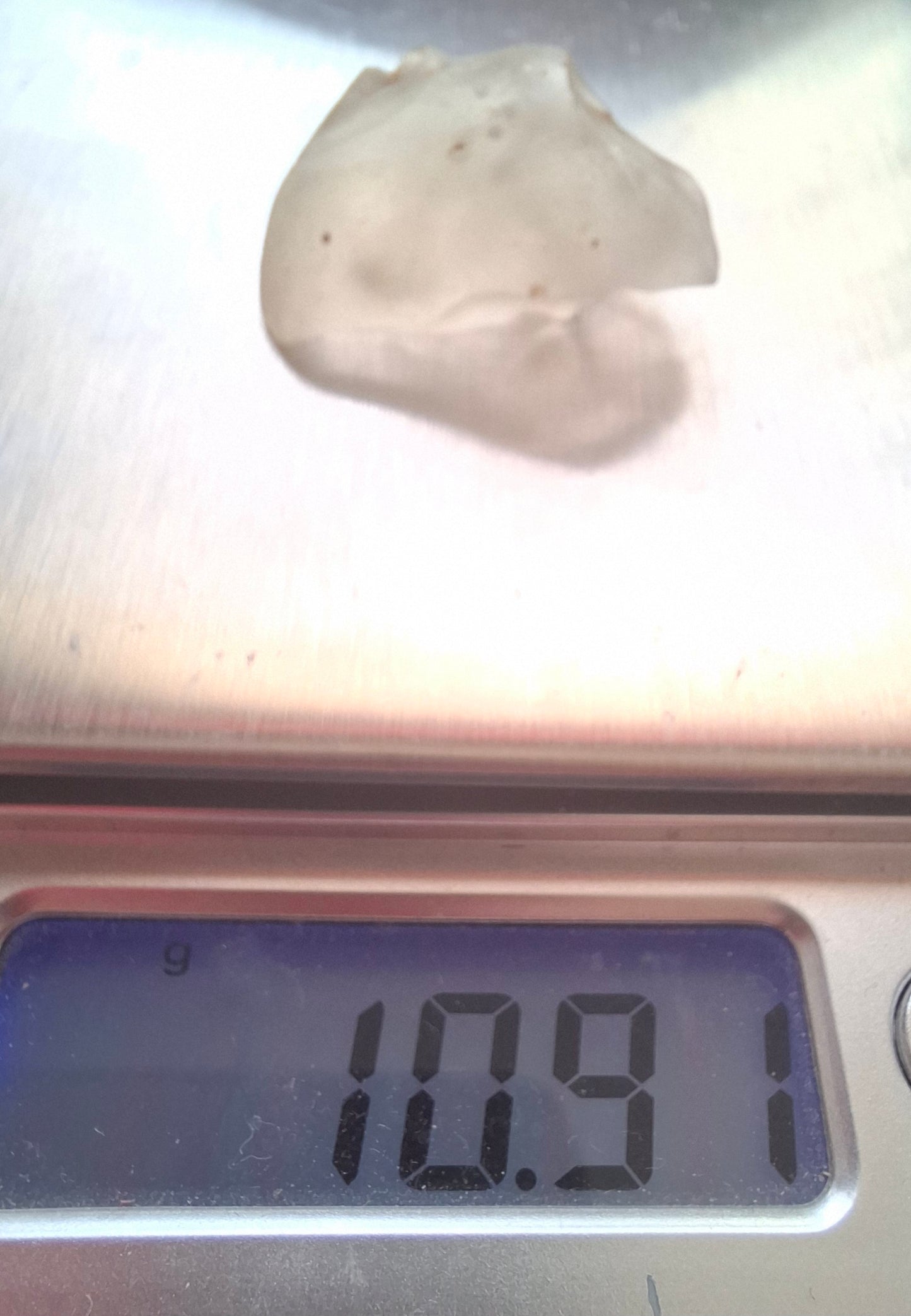 Libyan Desert Glass Piece, 10.91g, Tektite (Ref: LE259)