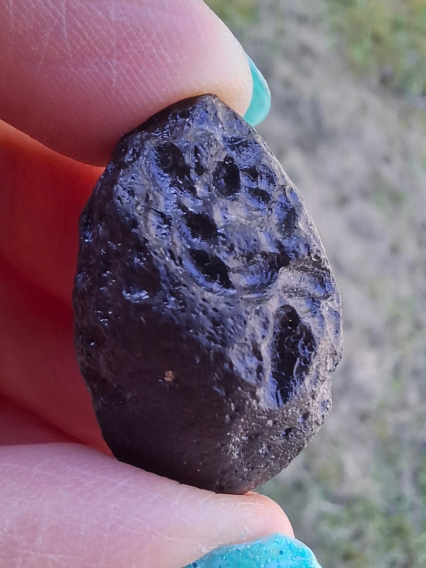 Guang Dong (Chinese), 10.55g, Tektite