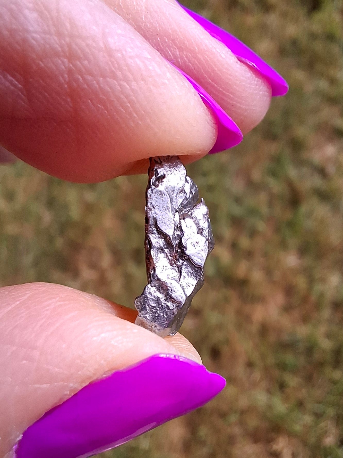Campo del Cielo, 0.99g, Nickel Iron Meteorite (Ref: C8)