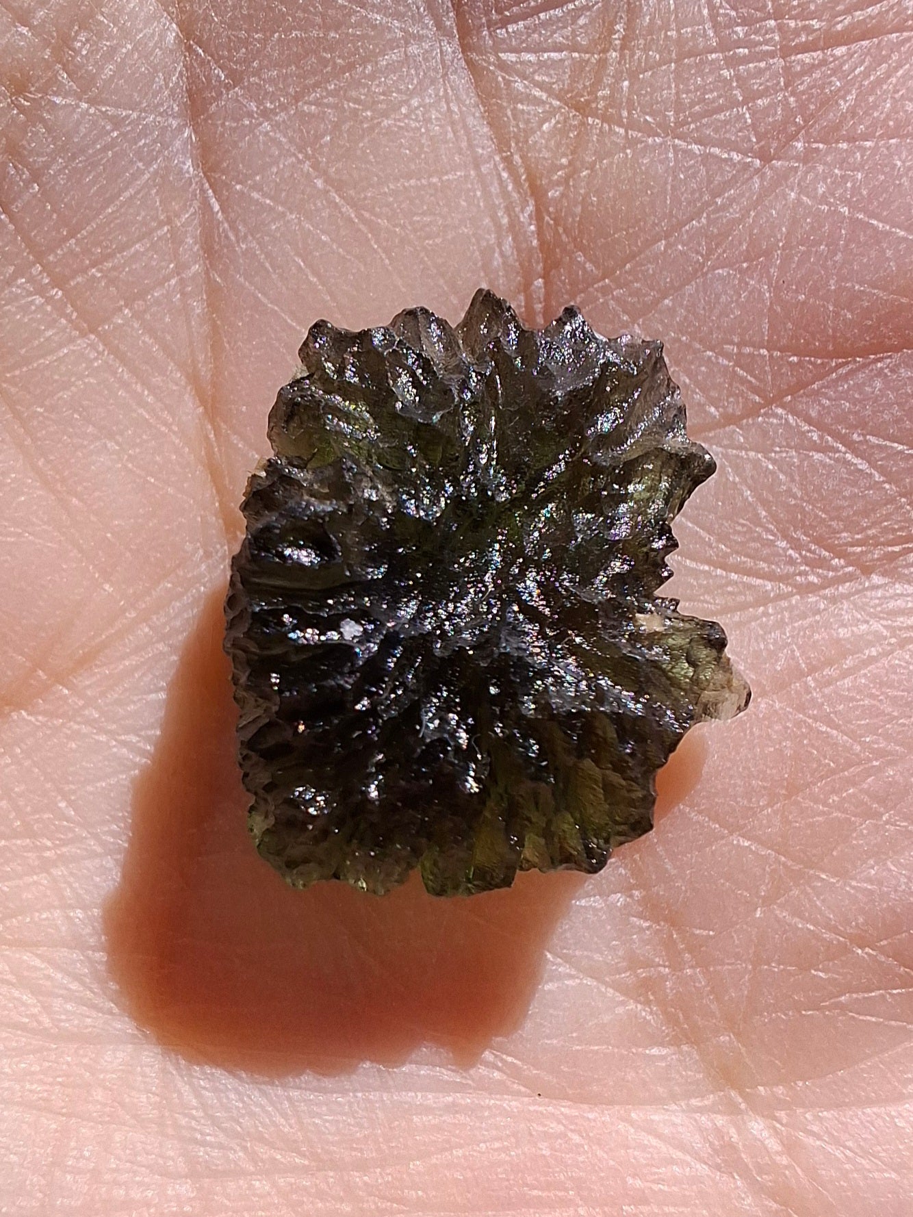 Moldavite Piece, 2.23g, Tektite (Ref: 1401)