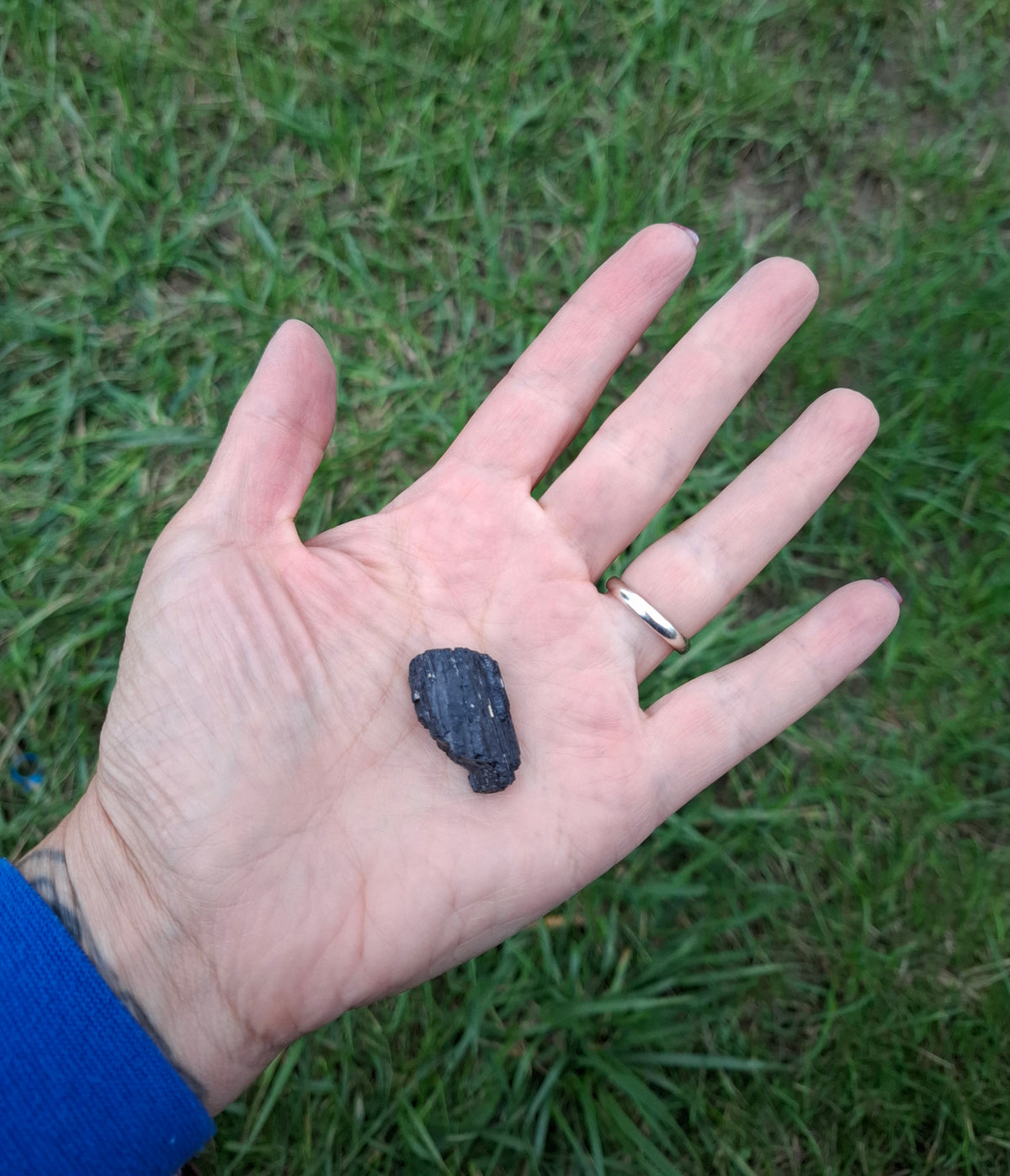 Black Tourmaline RAW, 9.43g, Crystal (Ref: RBT20)