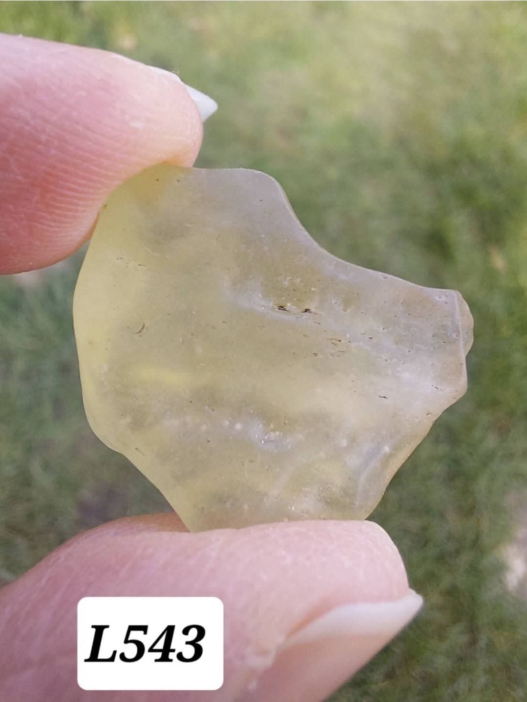 Libyan Desert Glass Piece, 5.70g, Tektite