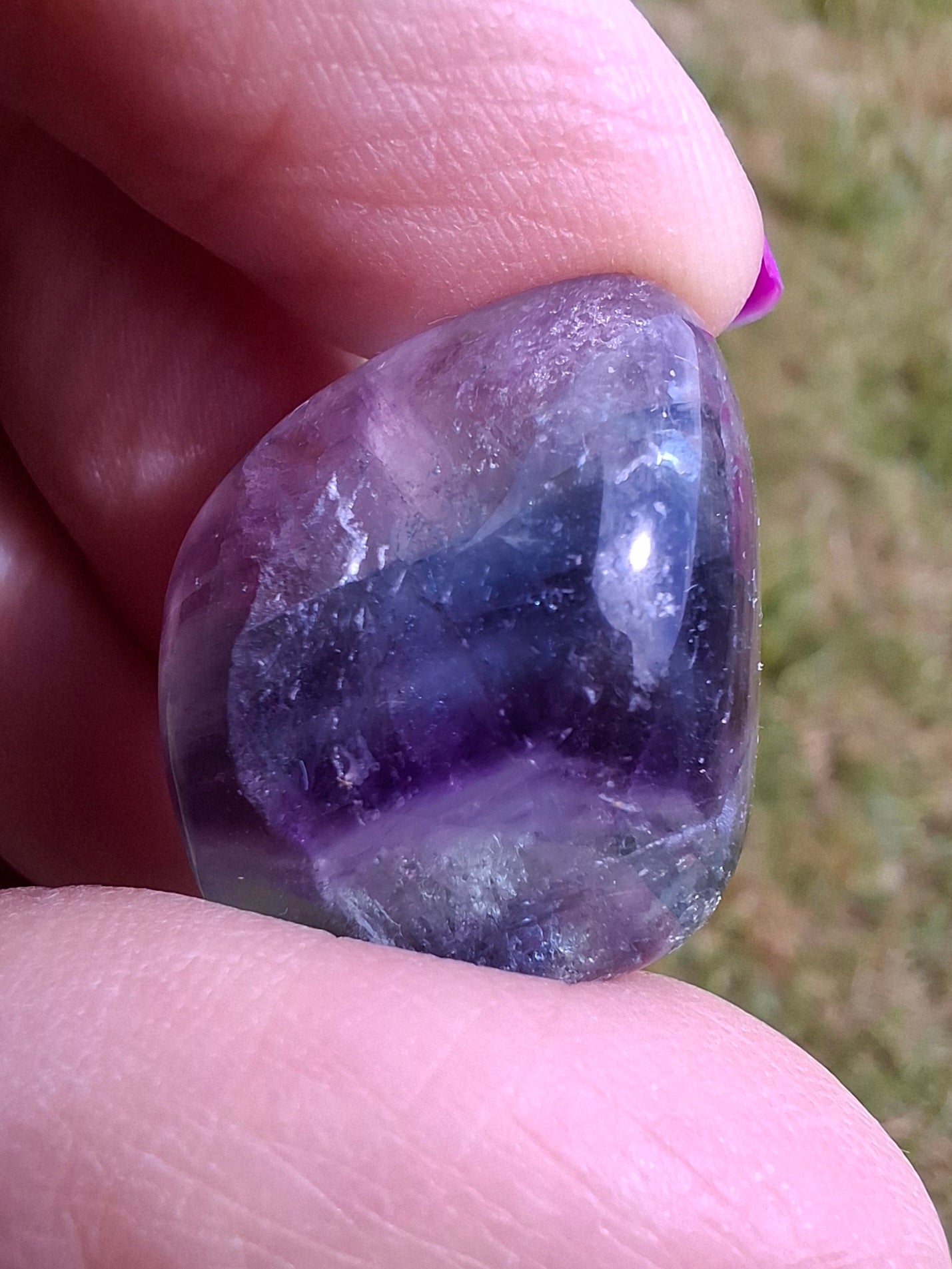 Fluorite, Tumble Stone, Crystal (Ref: T53)