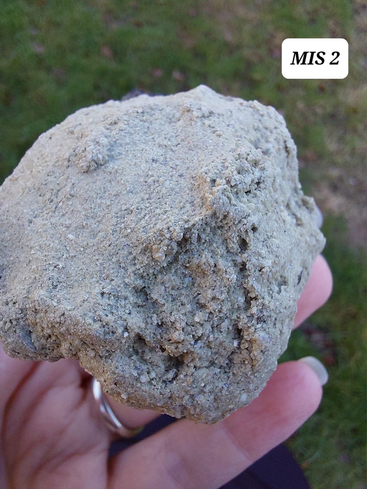 Moldavite In-Situ (in matrix), Besednice, Est 3.5-4g, Tektite (Ref: MIS2)