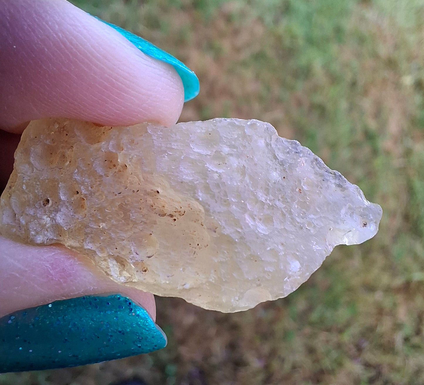 Libyan Desert Glass Piece 6.33g, Tektite