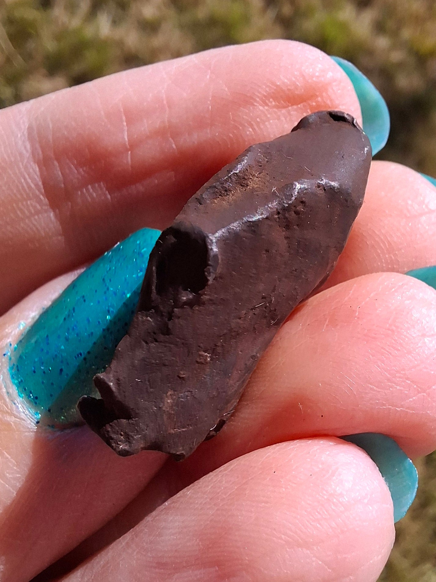 Gebel Kamil Iron Meteorite, 13.55g (Ref: K41)